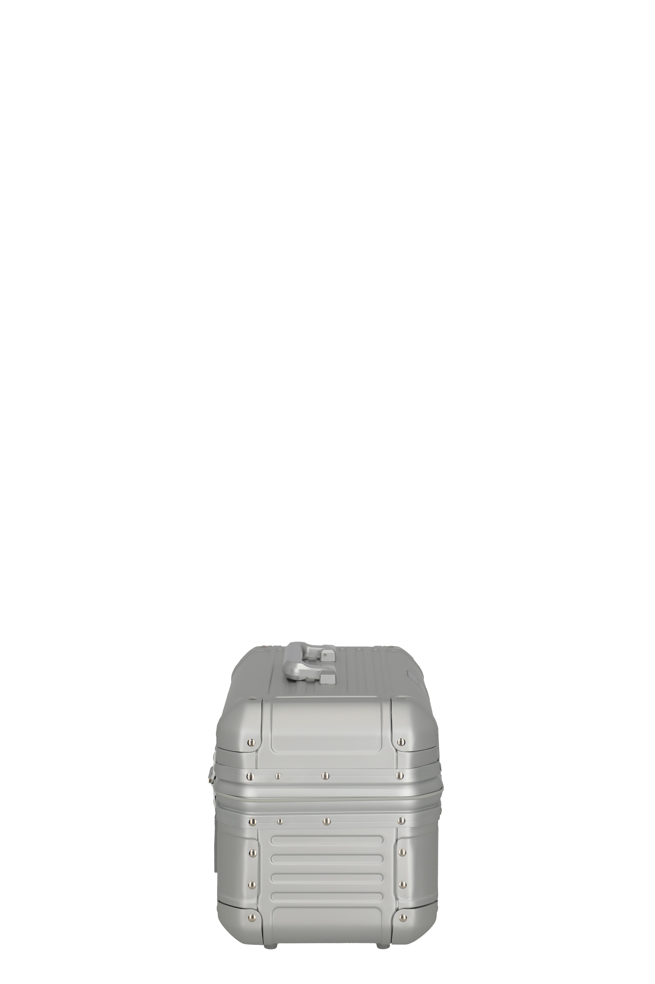 travelite Beautycase »NEXT Kosmetikkoffer Aluminium« Kosmetikkoffer mit herausnehmbarem Inlay und TSA-Schloss