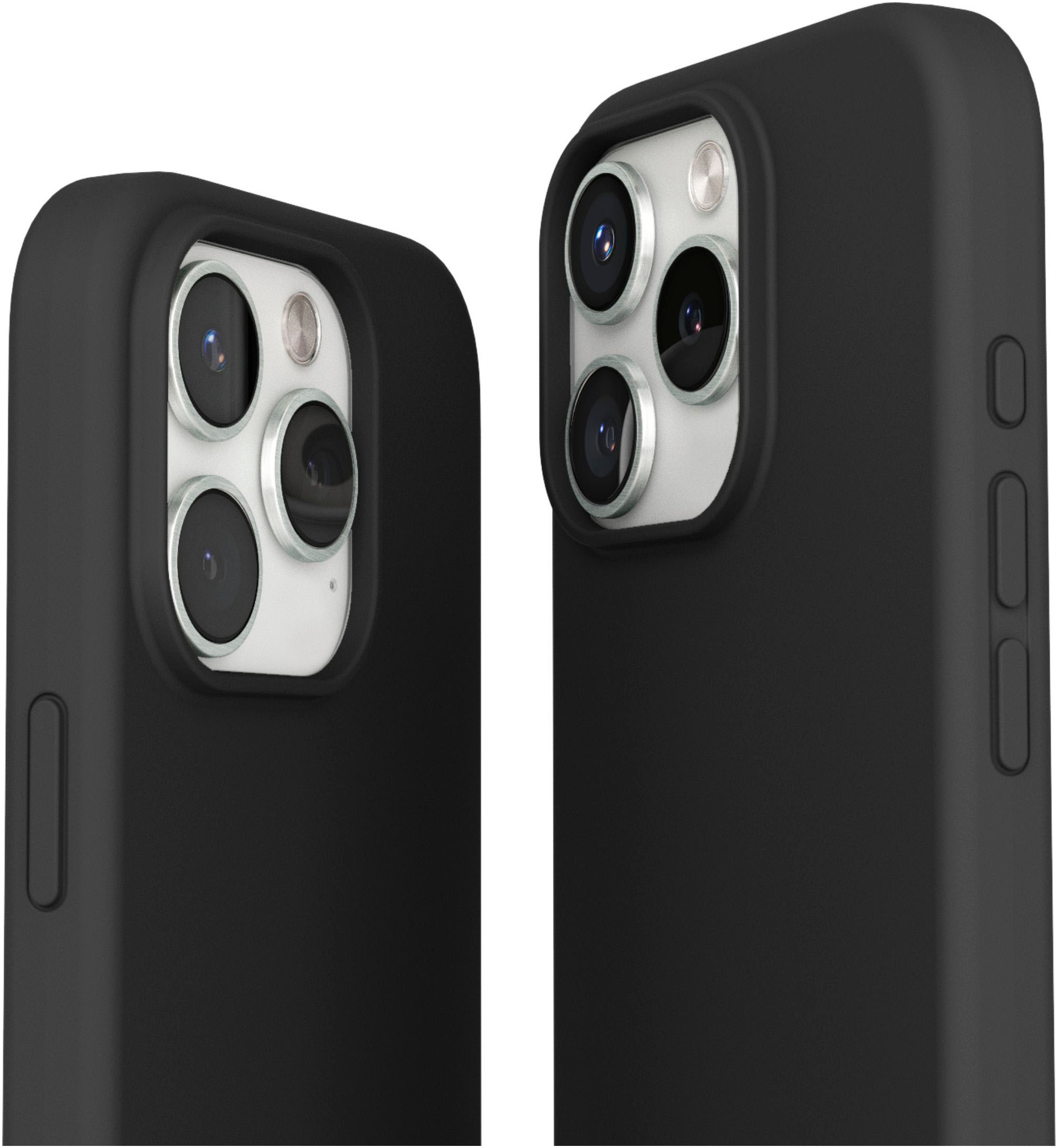 VONMÄHLEN Smartphone-Hülle »iPhone 16 Pro, Soft Silicone Case - Black«