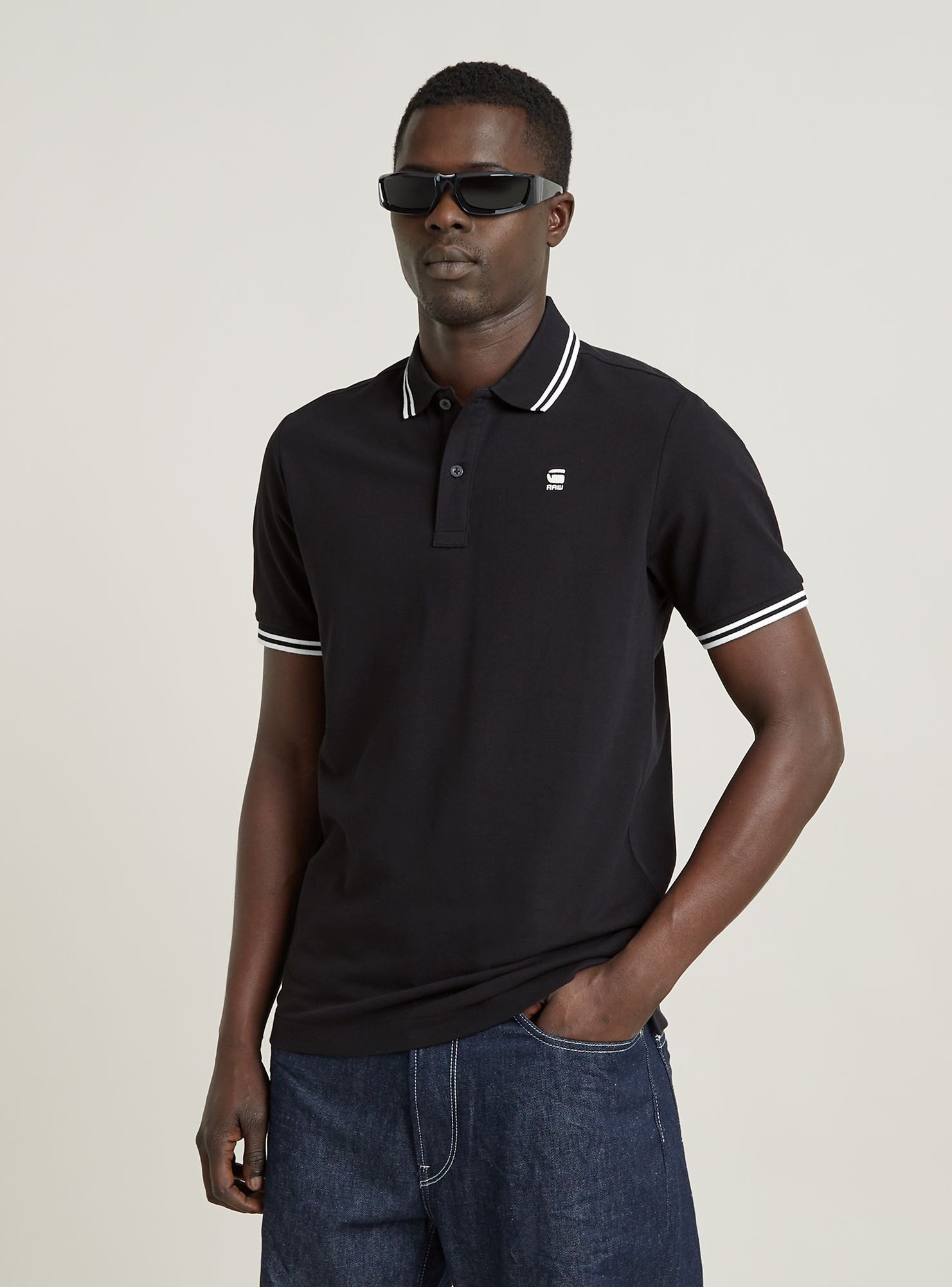 G-STAR Poloshirt »Dunda Slim Stripe Poloshirt«