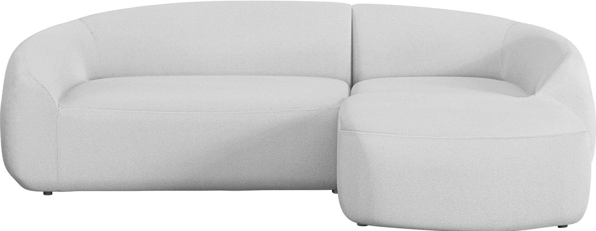 LeGer Home by Lena Gercke Ecksofa »YANI, L-Form, Designersofa, organische Form, Maße B/T/H: 255/170/81 cm« L-Form, Designersofa, organische Form, Maße B/T/H: 255/170/81 cm