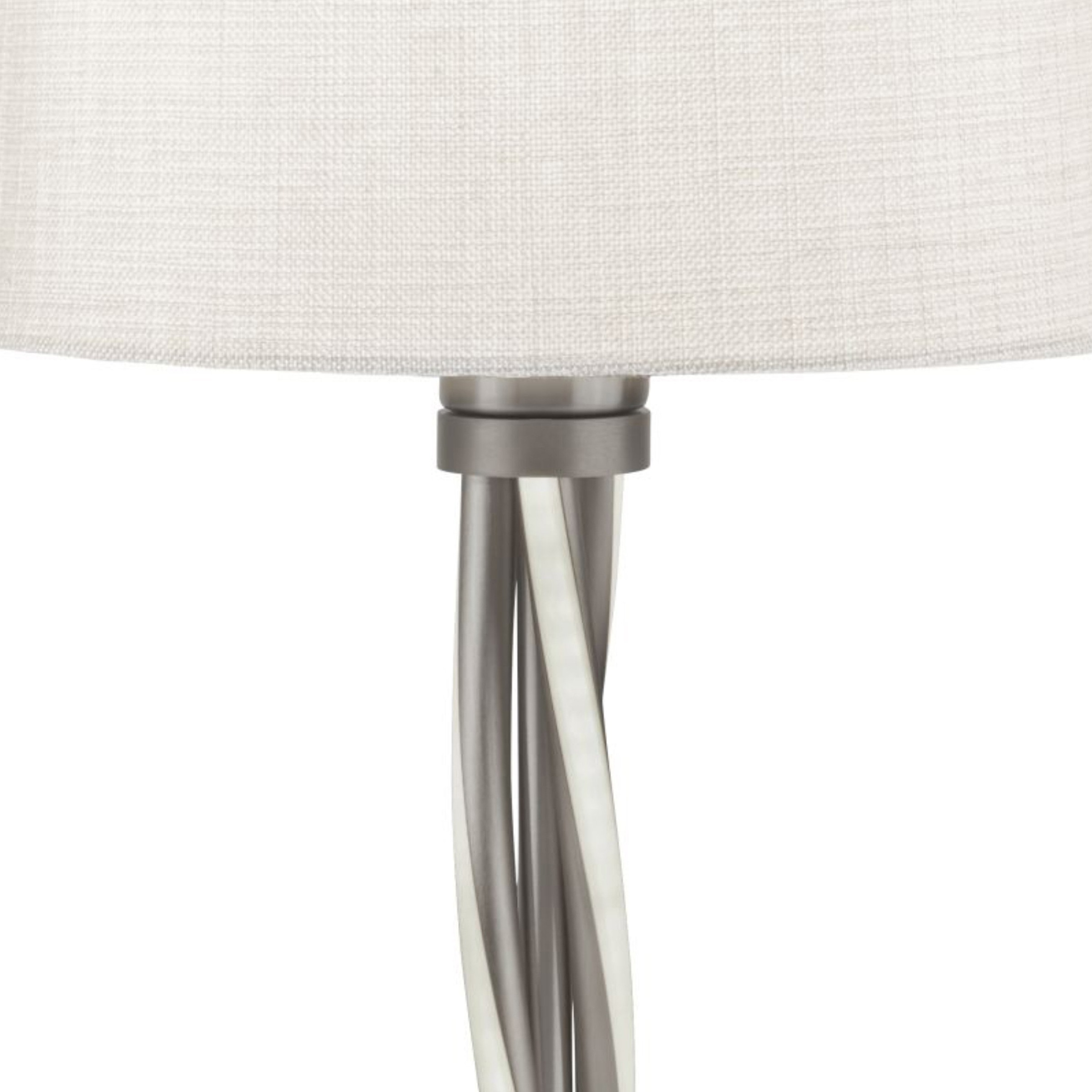 Searchlight LED Tischleuchte »Vegas LED-Tischleuchte - Satinsilber« E27 1 Stk.