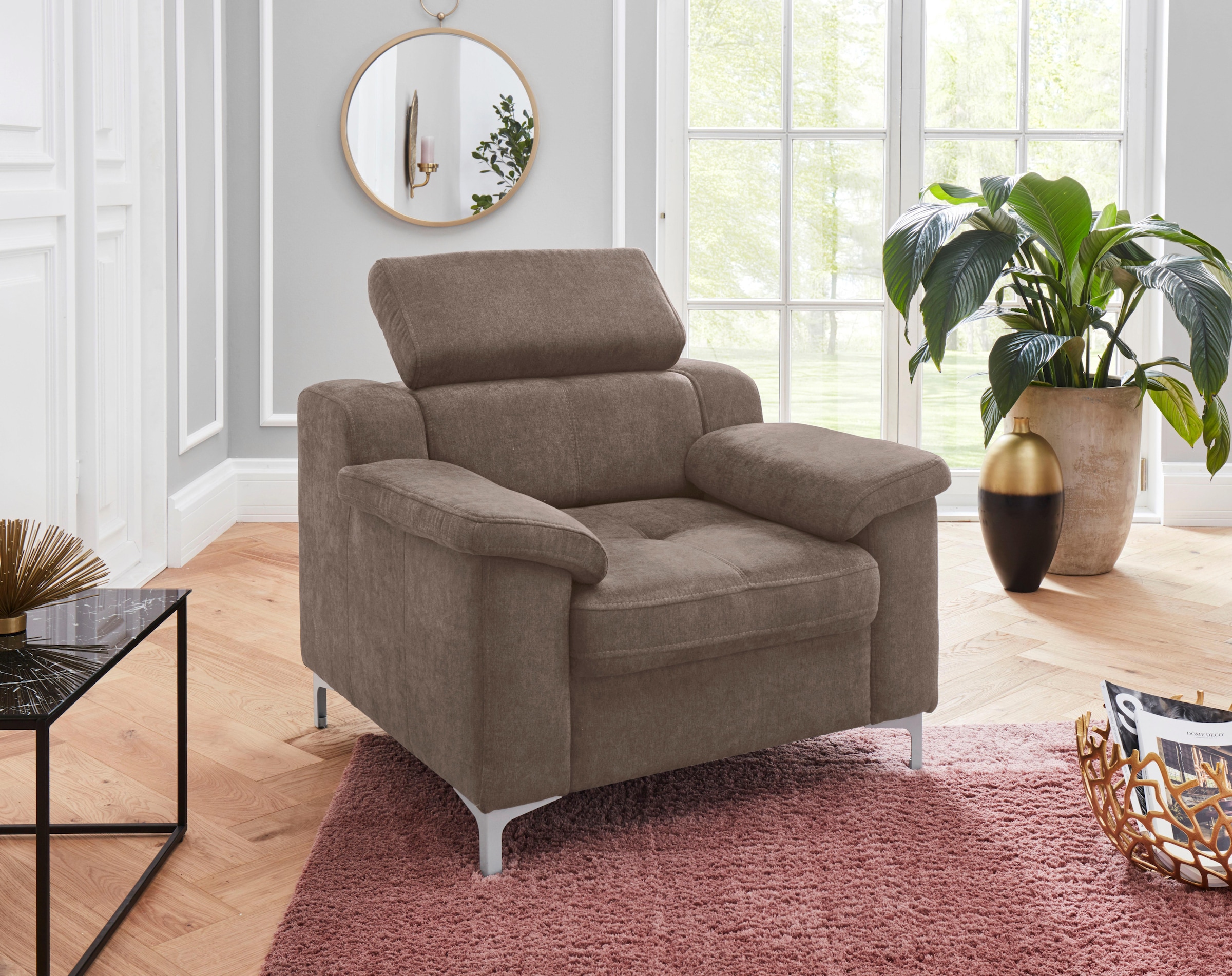 exxpo - sofa fashion kaufen Sessel »Florenz« Raten auf
