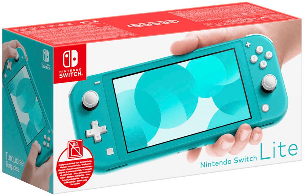 NINTENDO SWITCH Spielekonsole »Lite (ohne Netzteil)« 32 GB Türkis