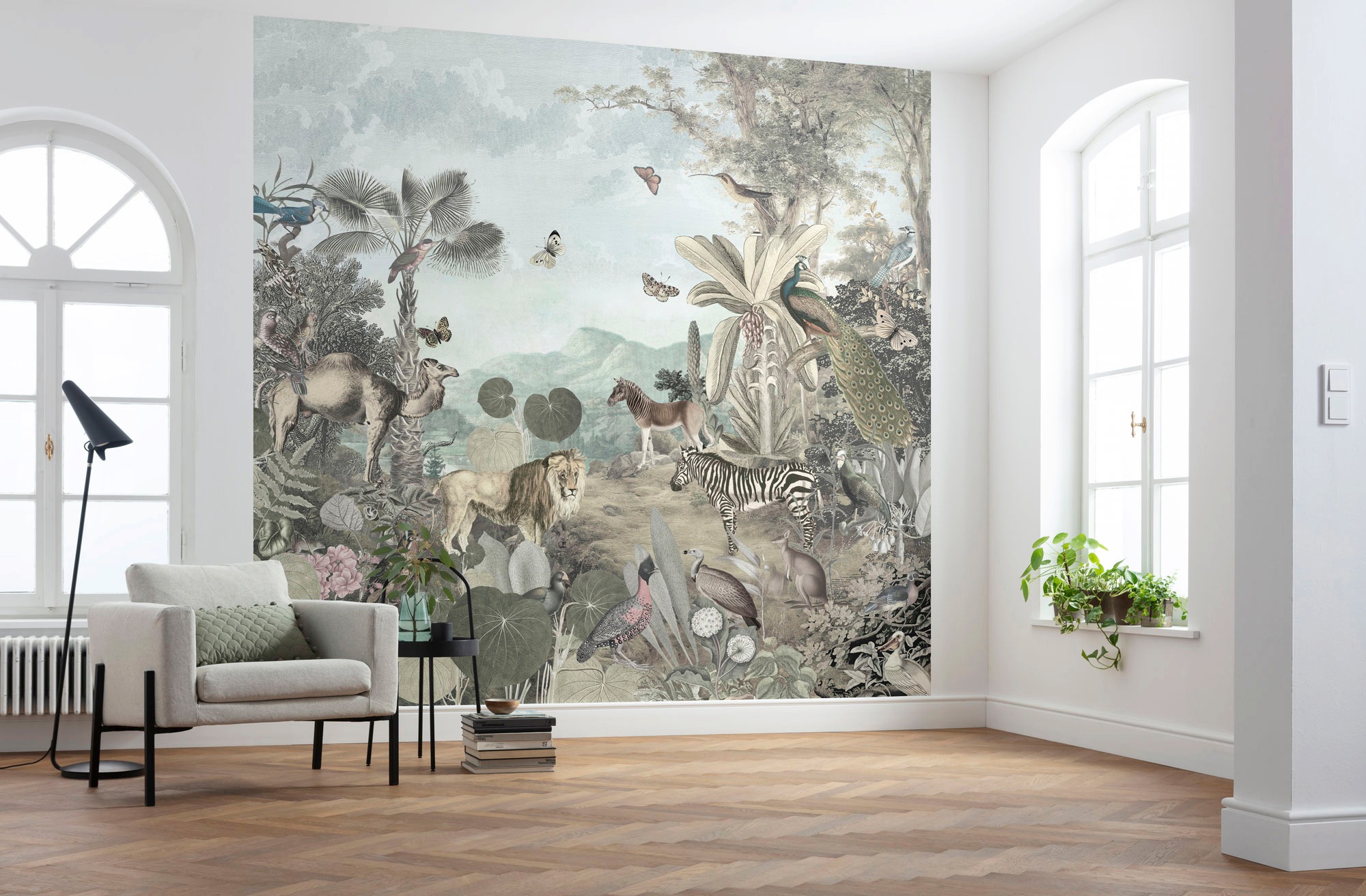 Komar Vliestapete »Digitaldruck Vlies - Creation - Größe 300 x 280 cm«, bedruckt, Wohnzimmer, Schlafzimmer