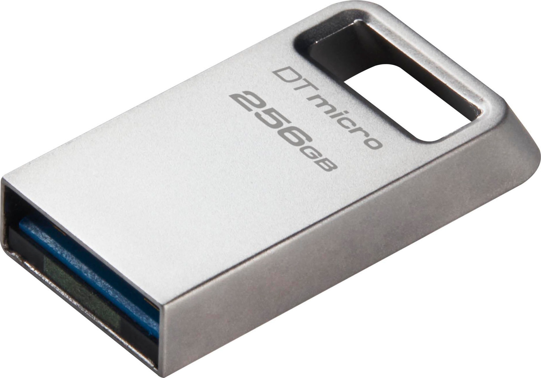 Kingston USB-Stick »DATATRAVELER® MICRO 256GB«, (USB 3.2 Lesegeschwindigkeit 200 MB/s)