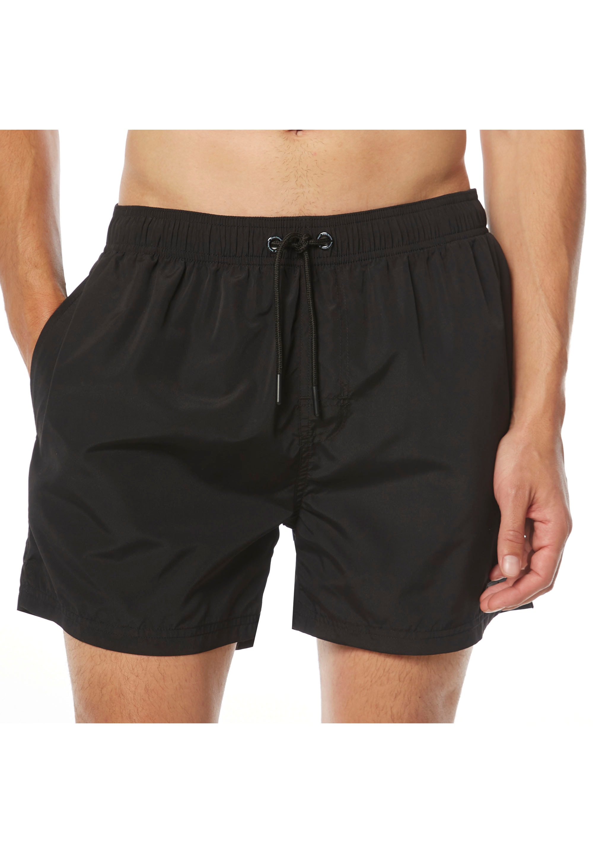 Bruno Banani Badeshorts »Boxer Wave Line 2.0 Swim«, mit Tunnel-Gummibund