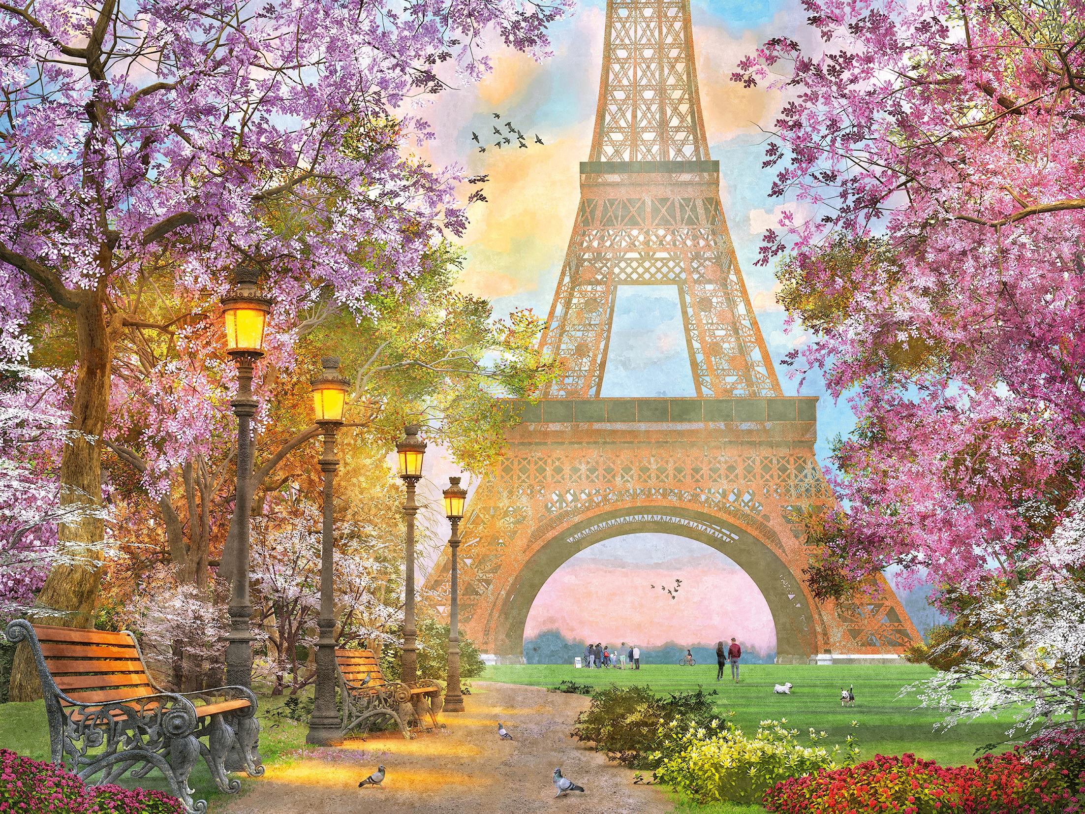 Ravensburger Puzzle »Verliebt in Paris« Made in Germany