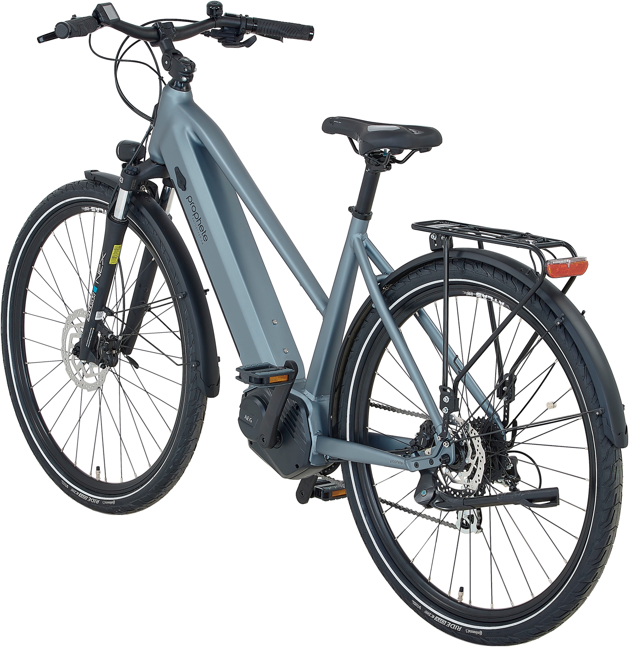 Prophete E-Bike »Entdecker 3.8«, 8 Gang, Shimano, Altus, Mittelmotor 250 W, Pedelec, Elektrofahrrad für Damen