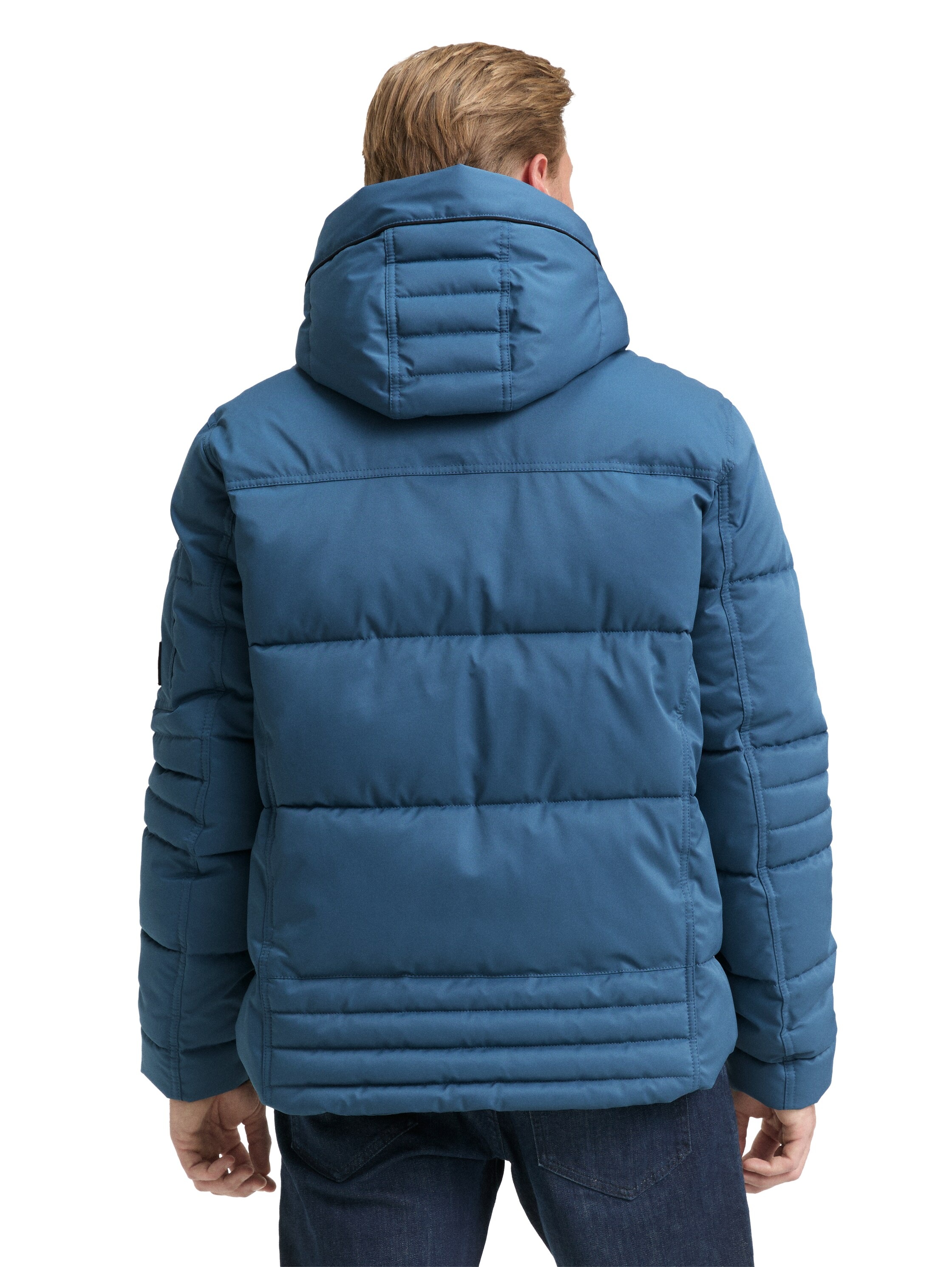 TOM TAILOR Steppjacke, mit Kapuze, mit Kapuze