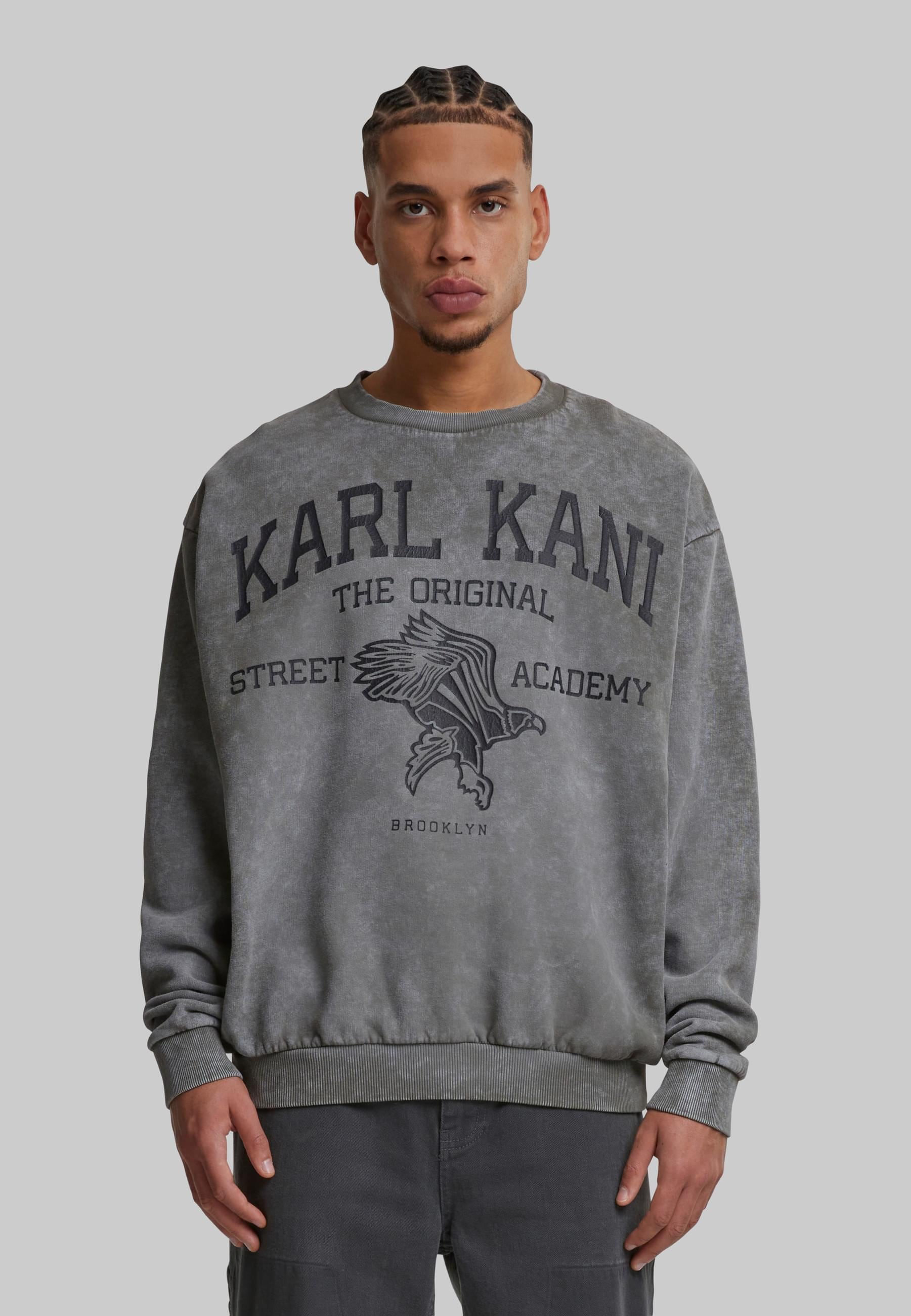Karl Kani Rundhalspullover »Karl Kani Karl Kani Kani Street Academy OS Crew« 1 Stk.