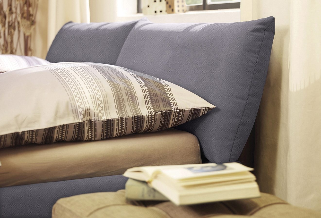 TOM TAILOR Polsterbett »SOFT PILLOW«, Webstoff, ohne Print