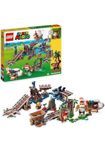 Konstruktionsspielsteine »Diddy Kongs Lorenritt – Erweiterungsset (71425), LEGO® Super...