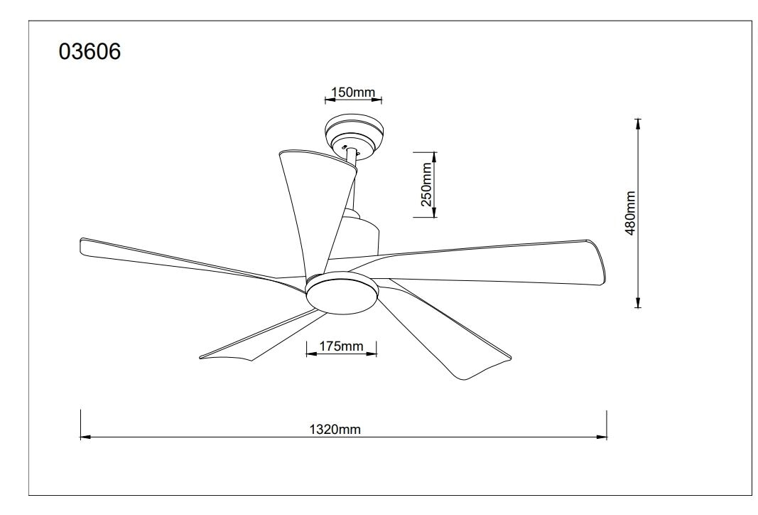 GLOBO LIGHTING Deckenleuchte »MODESTO« LED-Modul 1 Stk. warmweiß - kaltweiß Ventilator holzoptik dunkel kühlen-heizen Wohnzimmer Schlafzimmer
