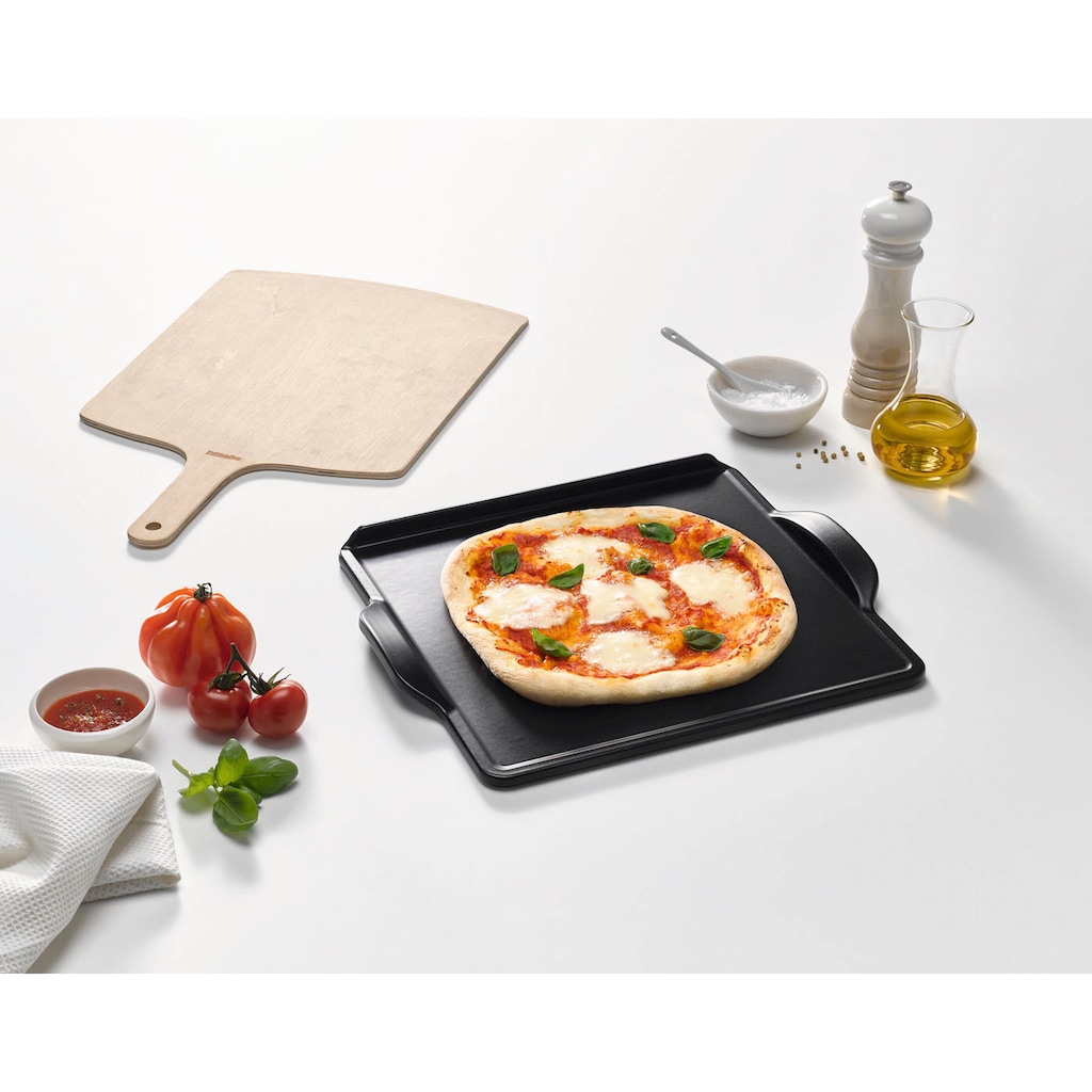 Miele Einbaubackofen »H 2760-2 B PizzaPlus«, H 2760-2 B PizzaPlus, mit Vollauszug, PerfectClean