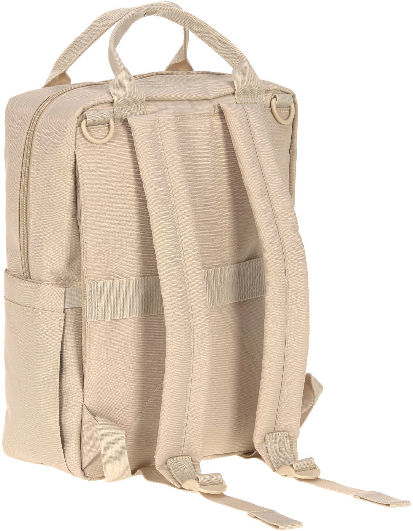 LÄSSIG Wickelrucksack »Green Label, Vividal, humus«, zum Teil aus recyceltem Material