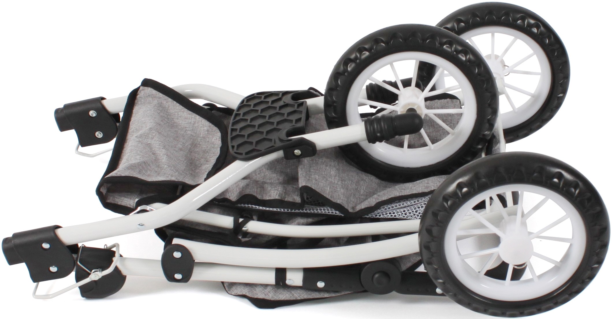 CHIC2000 Puppenbuggy »Leon, Melange Grau«