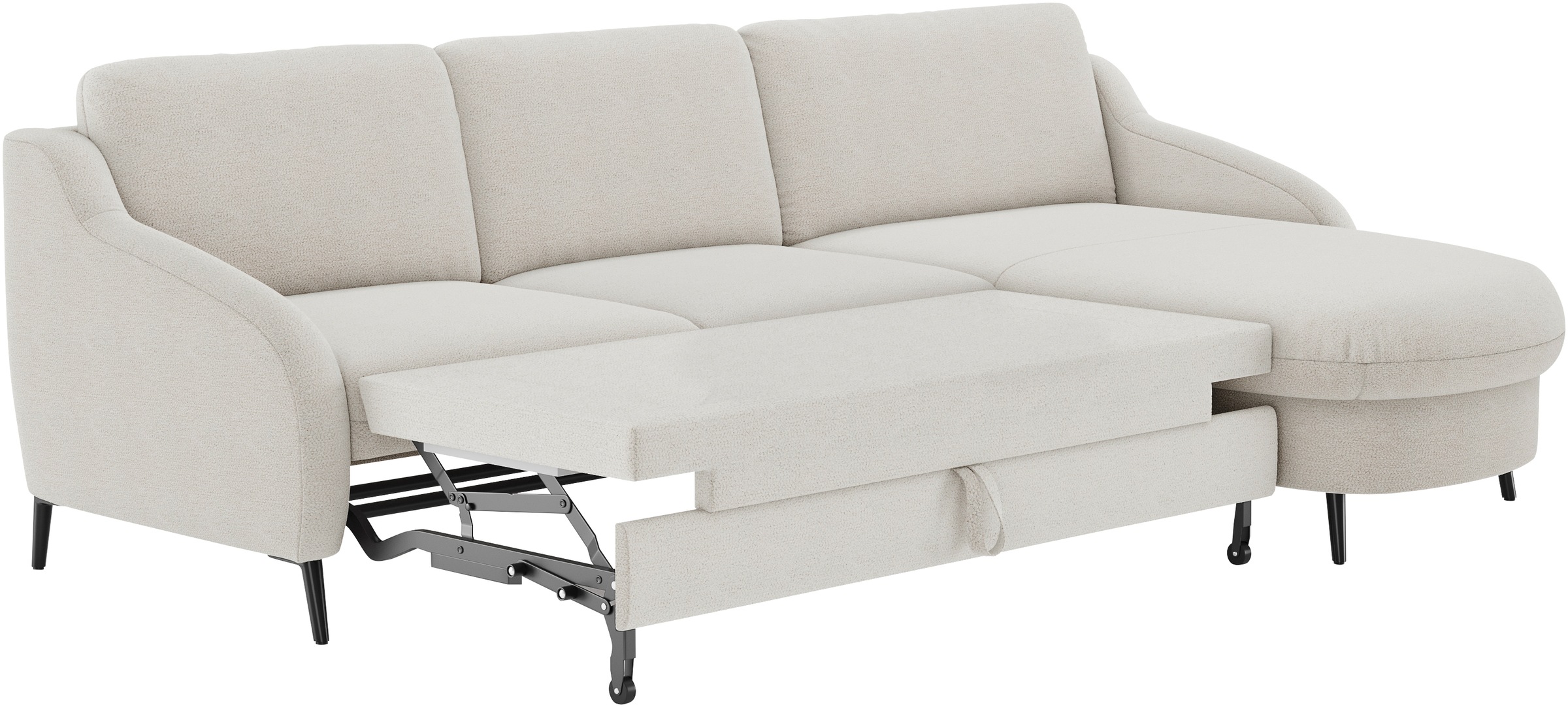 sit&more Ecksofa »Soul L-Form«, wahlweise mit Bettfunktion