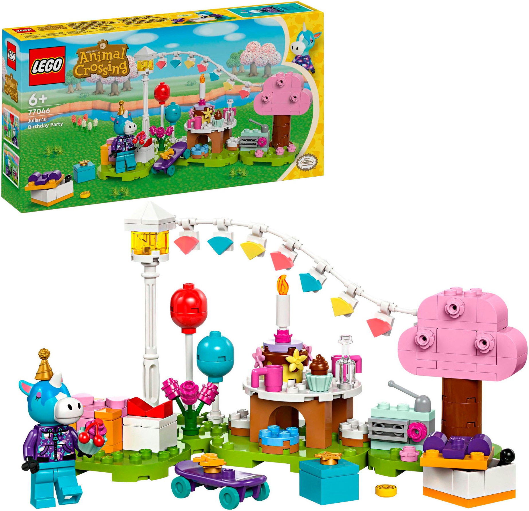 LEGO® Konstruktionsspielsteine »Jimmys Geburtstagsparty (77046), LEGO® Anim günstig online kaufen