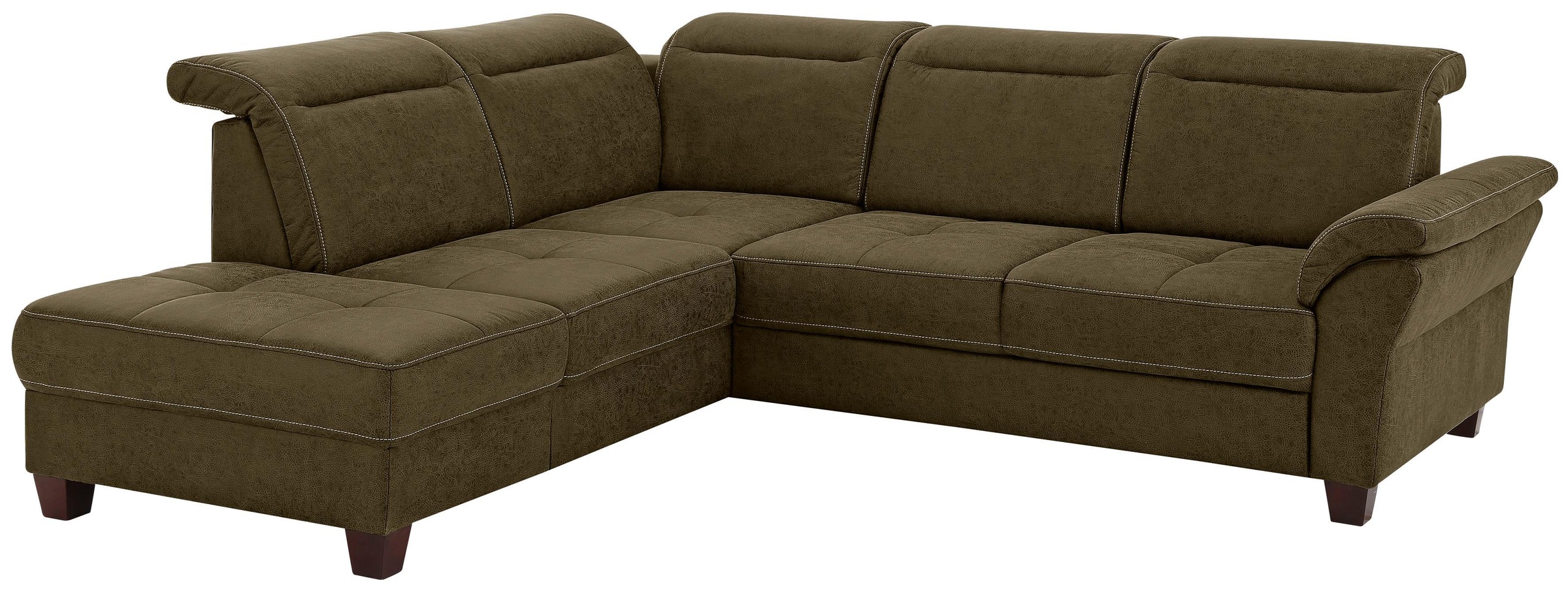 Home affaire Ecksofa »Solvei L-Form« wahlweise auch mit Kopfteilverstellung günstig online kaufen