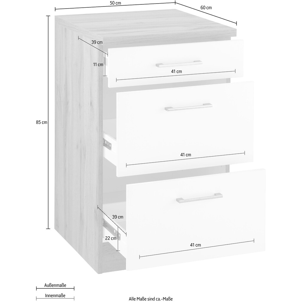 HELD MÖBEL Auszugsunterschrank »Colmar«