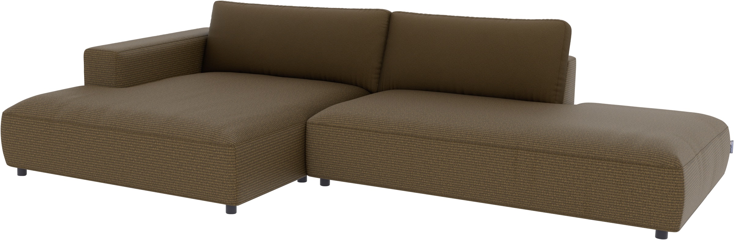 Musterring Ecksofa »Lucia«, verschiedene Farben, großer Longchair mit Armlehne, B330 x T190 cm