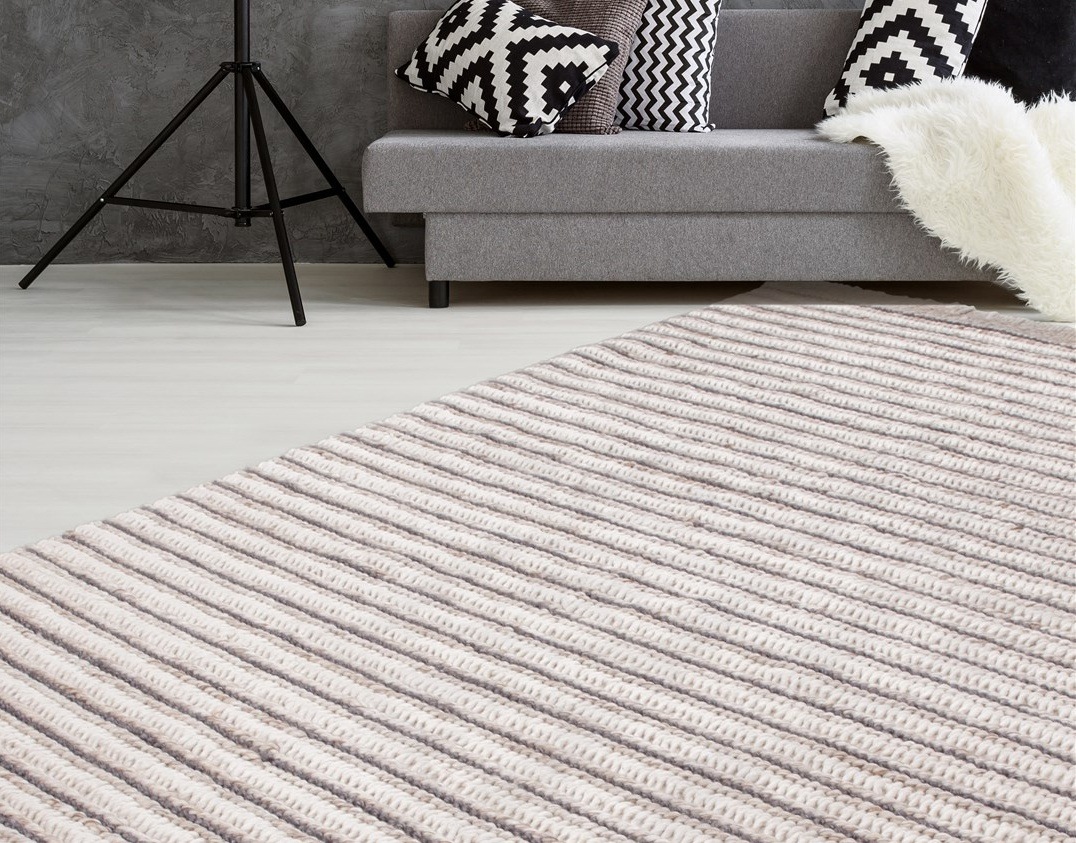 calo-deluxe Teppich »Bature 305«, rechteckig, 10 mm Höhe, Wolle und Viskose günstig online kaufen