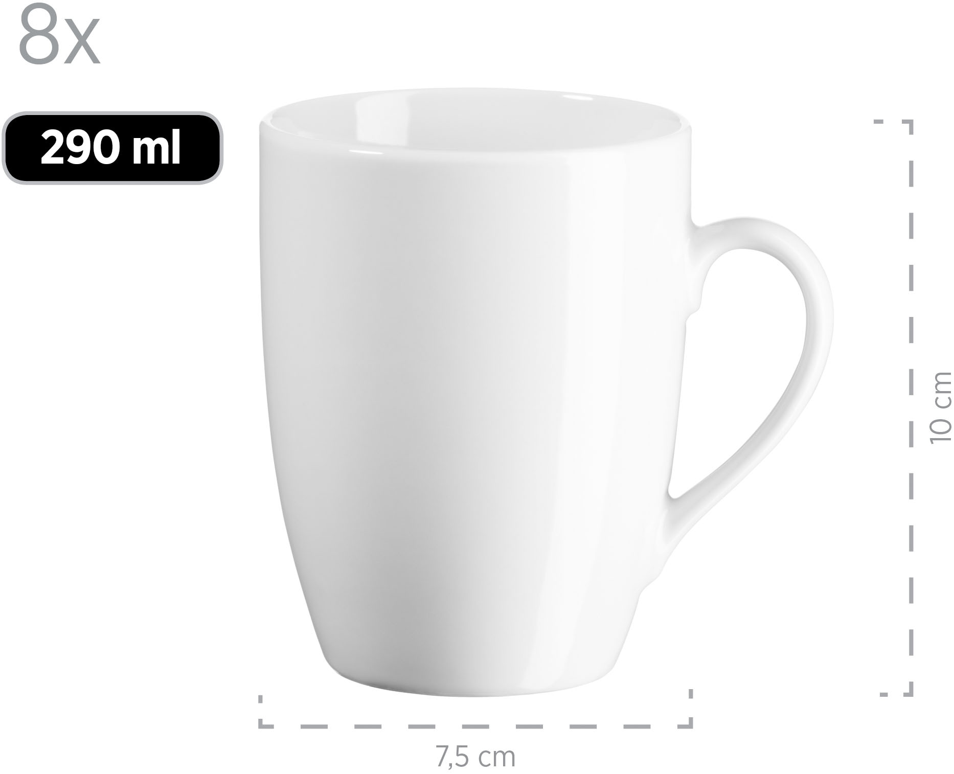 MÄSER Kombiservice »BARCA, Geschirr-Set«