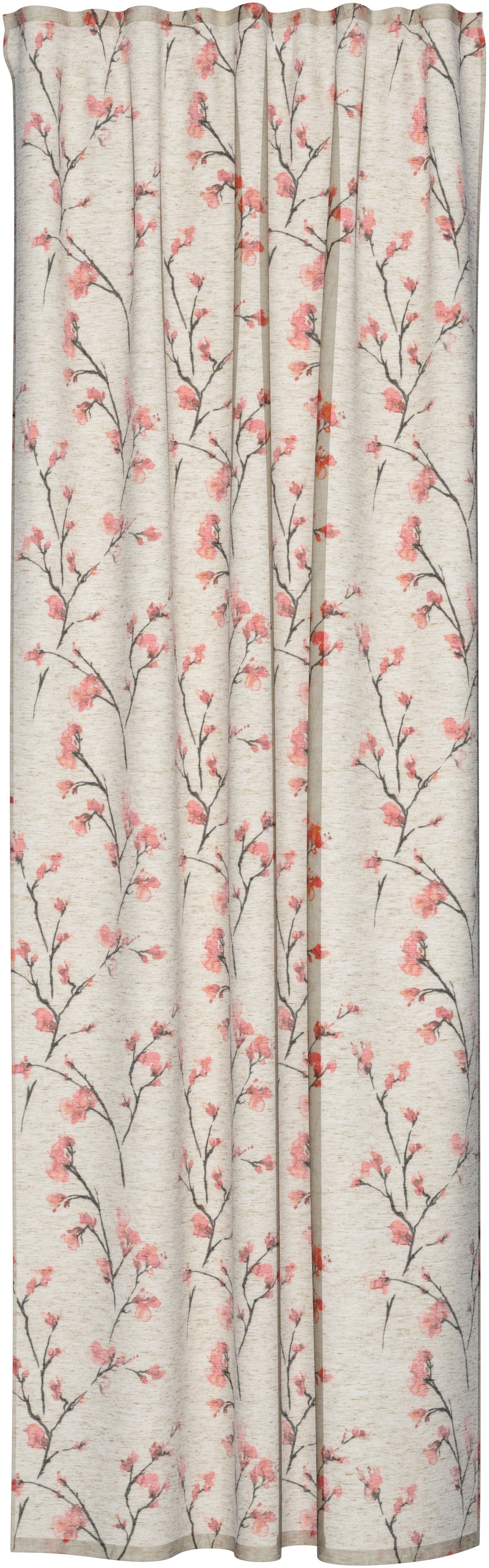 HOMING Vorhang »Kianna« verdeckte Schlaufen 1 Stk. tlg. Fertigschal