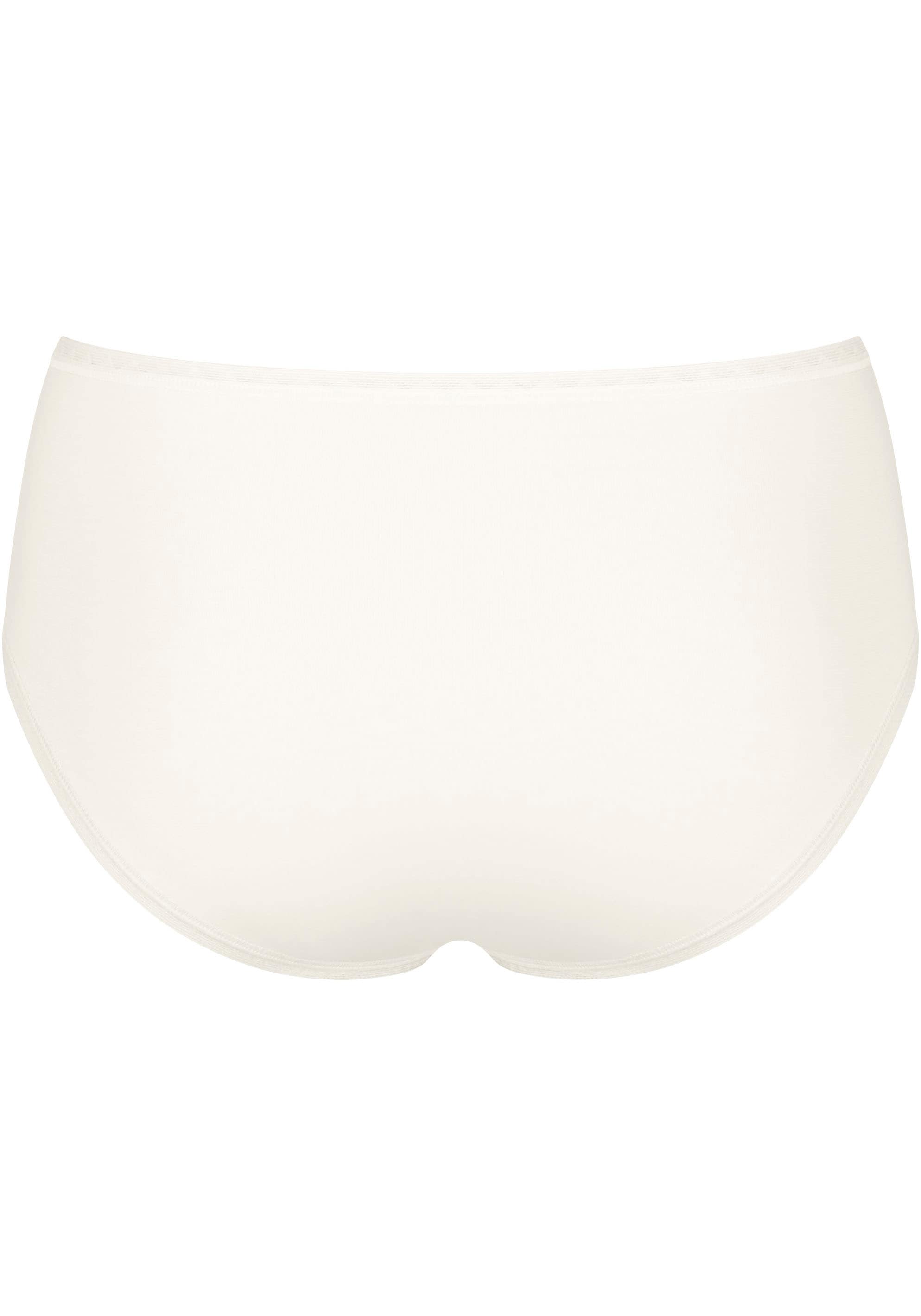 sloggi Slip »GO Midi C2P«, (2er Pack), zarte Spitzendetails