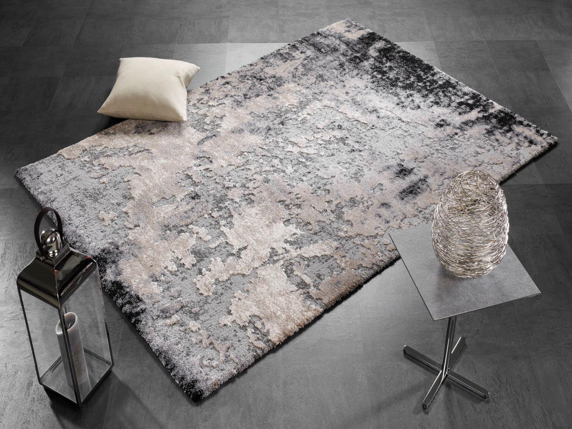 OCI DIE TEPPICHMARKE Teppich "Juwel Awara" rechteckig 20 mm Höhe Wohnzimmer günstig online kaufen