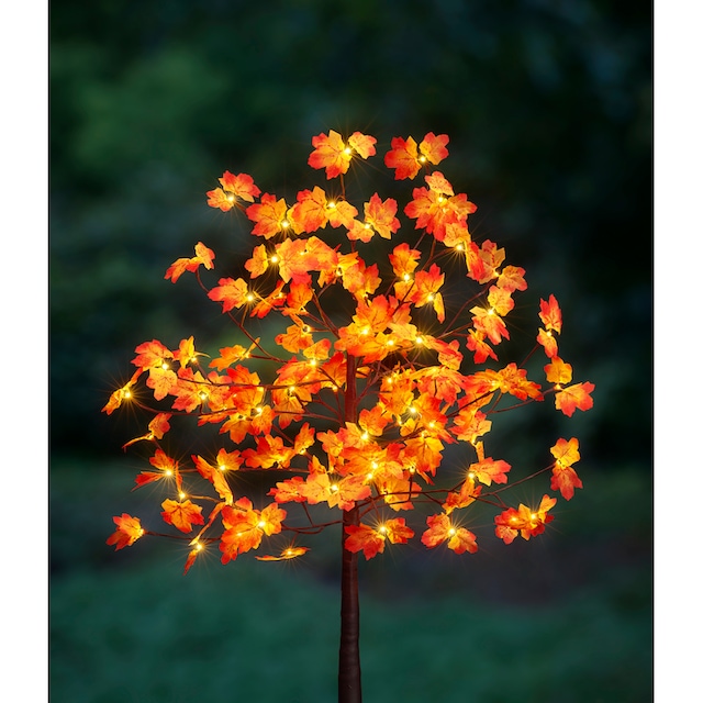 96 »Weihnachtsdeko«, online BONETTI mit flammig-flammig, kaufen LED Beleuchteter Baum Deko-Herbstbaum Ahornblättern