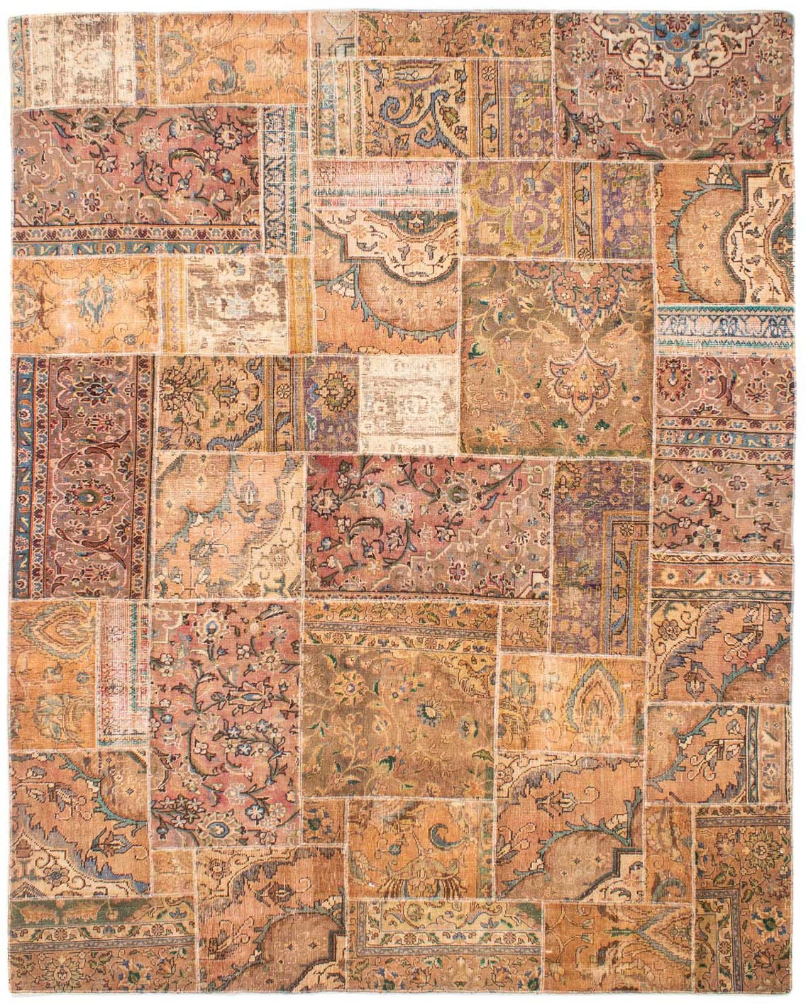 morgenland Teppich »Patchwork - 301 x 241 cm - mehrfarbig«, rechteckig, 7 m günstig online kaufen