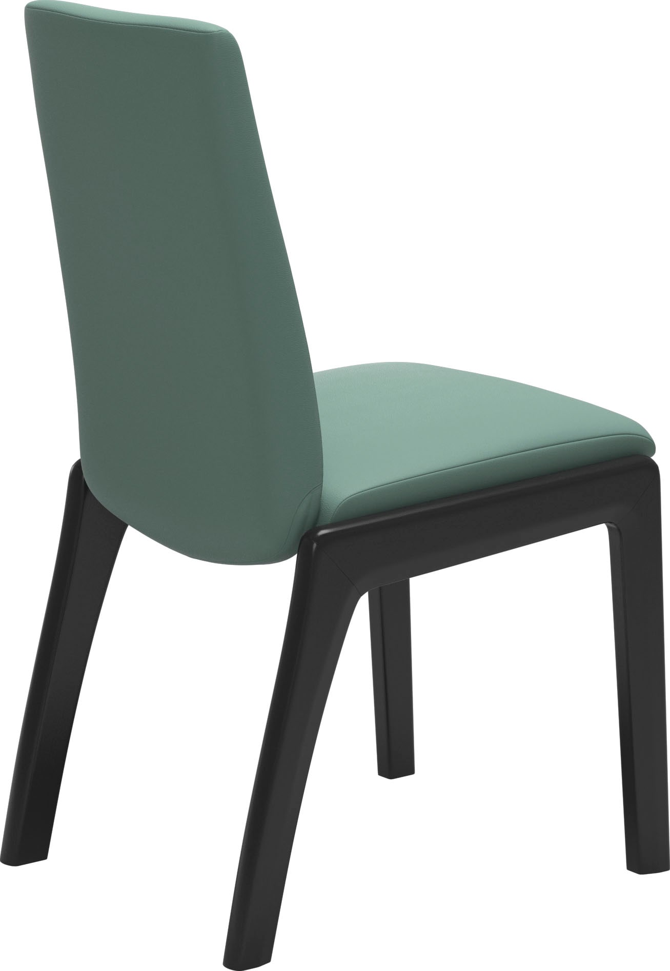Stressless® Polsterstuhl »Laurel«, Leder PALOMA, Low Back, Größe M, mit abgerundeten Beinen in Schwarz