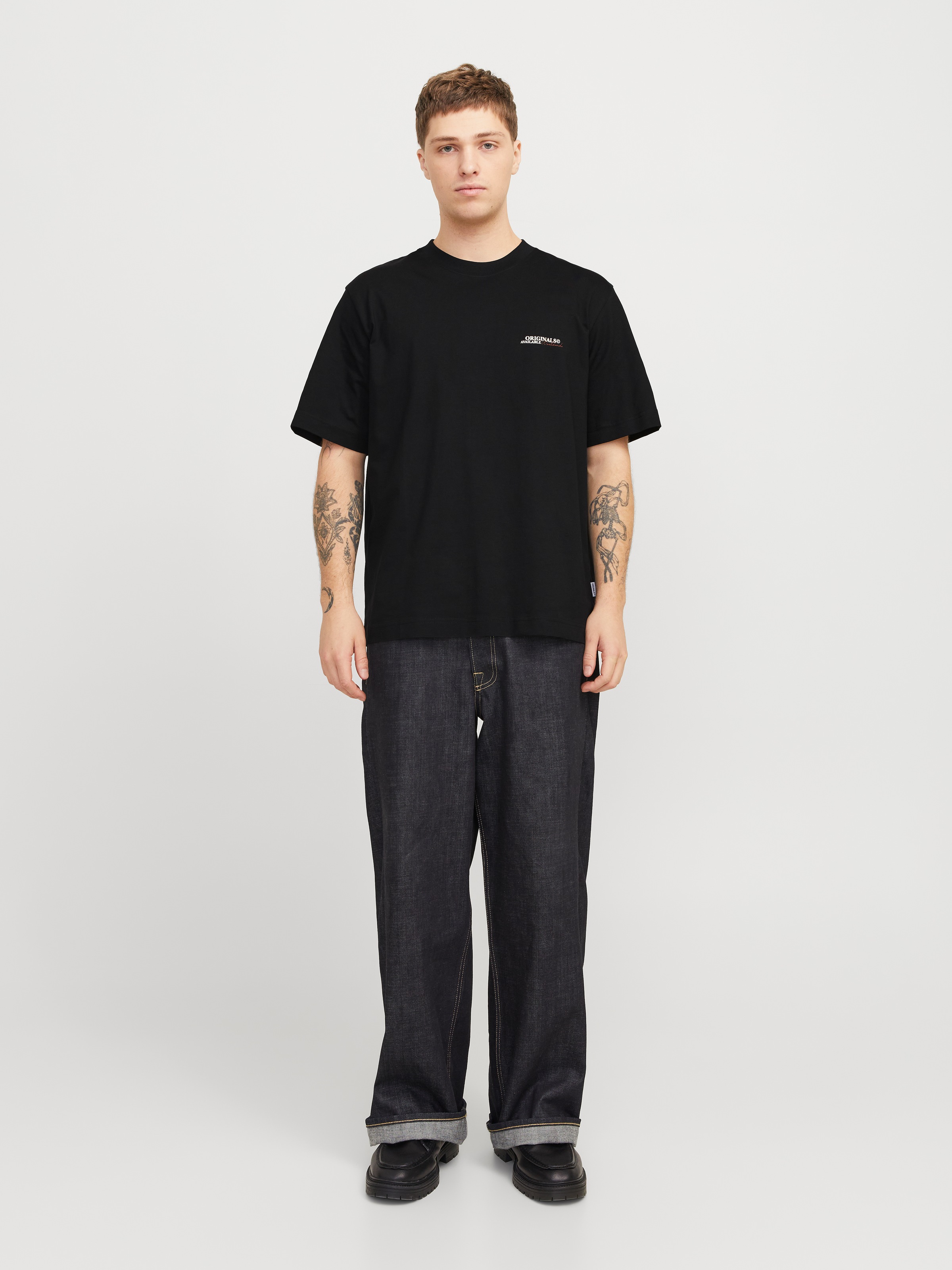Jack & Jones T-Shirt »JORISLINGTON TYPE TEE SS CREW NECK SN«