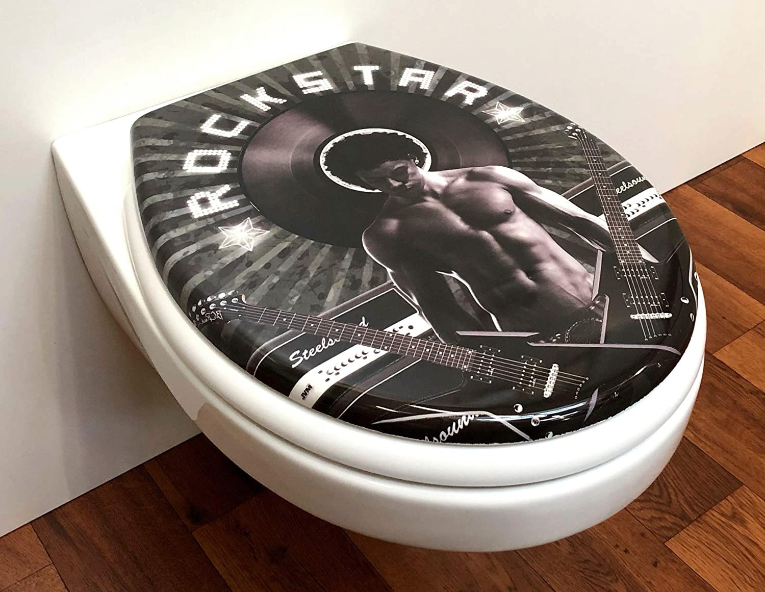ADOB WC-Sitz »Rockstar«, Absenkautomatik, zur Reinigung abnehmbar