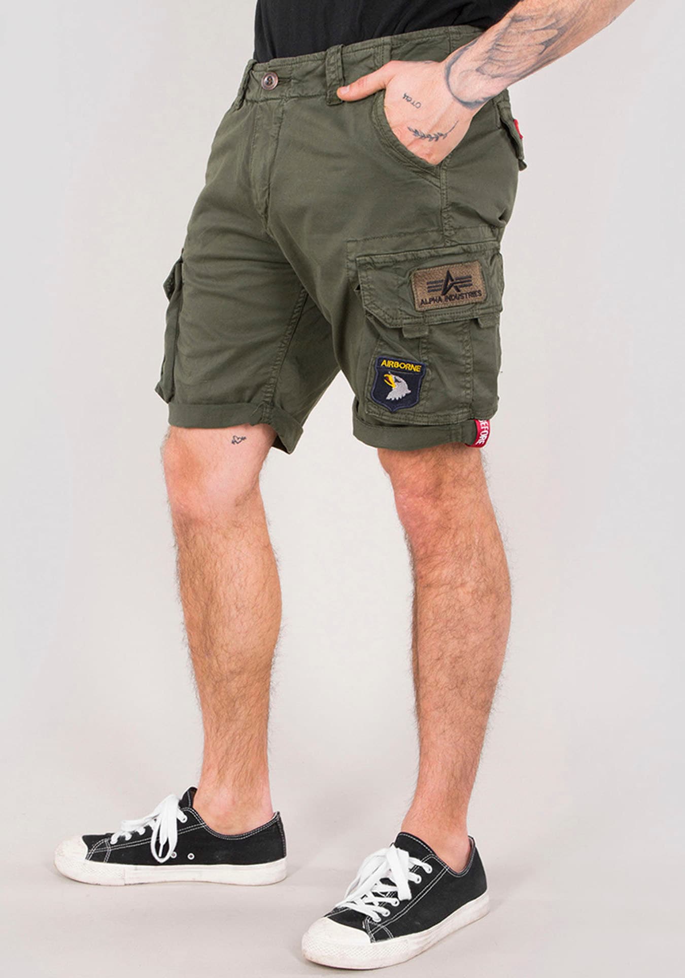 Alpha Industries Cargoshorts »Crew Short Patch«