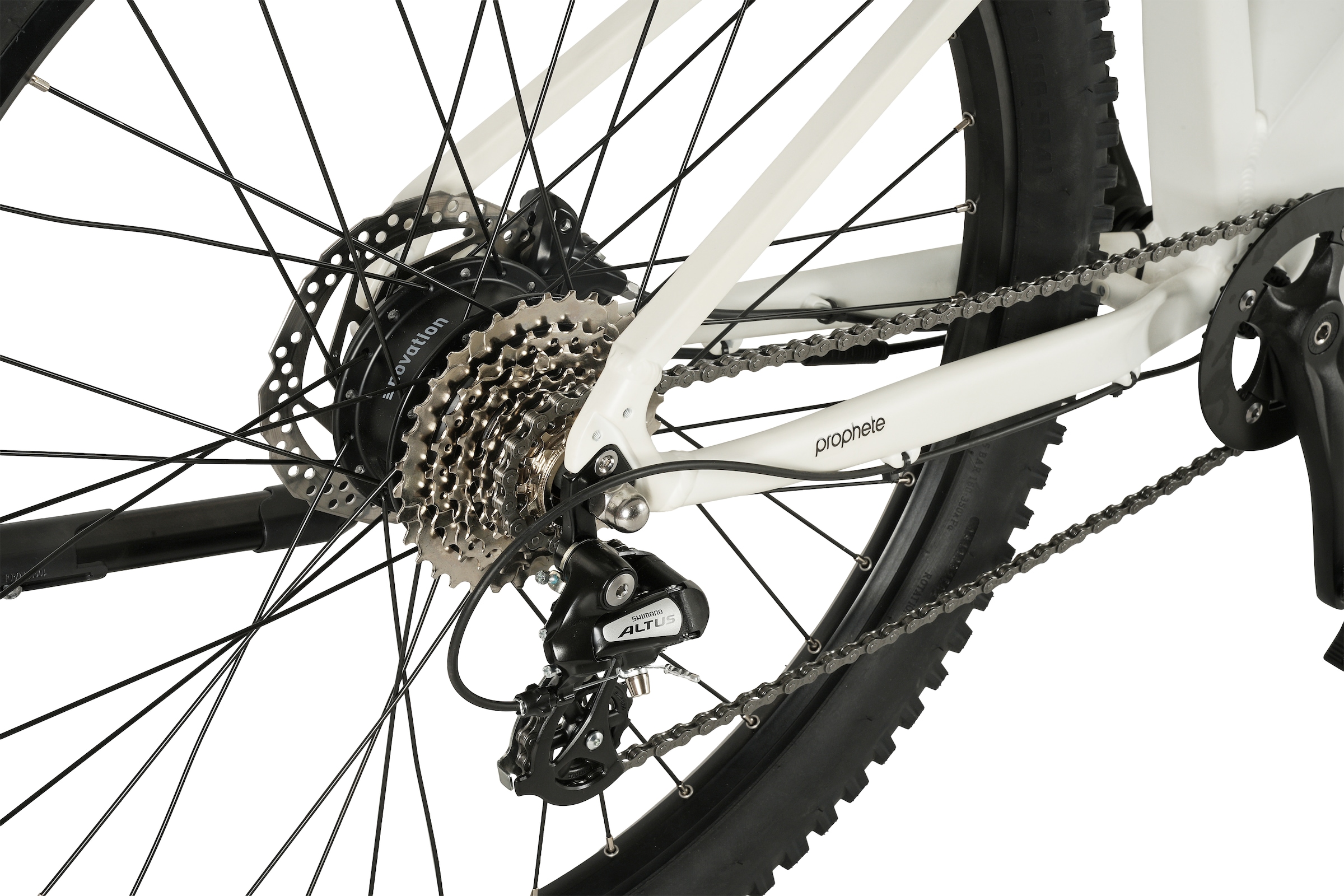 Prophete »Dice 1.8« 8 Gang Shimano Altus Schaltwerk Kettenschaltung Heckmotor 250 W