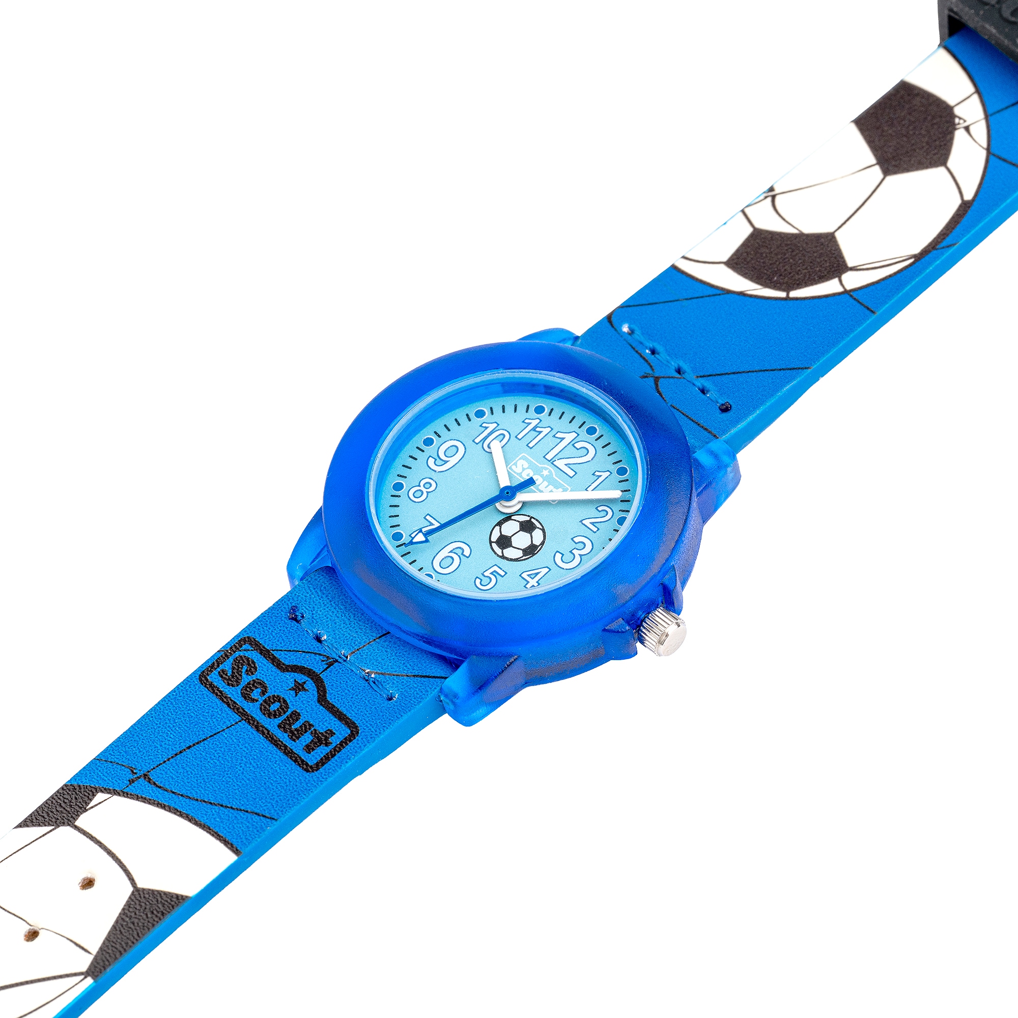 Scout Quarzuhr »Crystal, 280305030« Armbanduhr, Kinderuhr, Geschenkidee, Schulanfang, Jungen ,Fußball