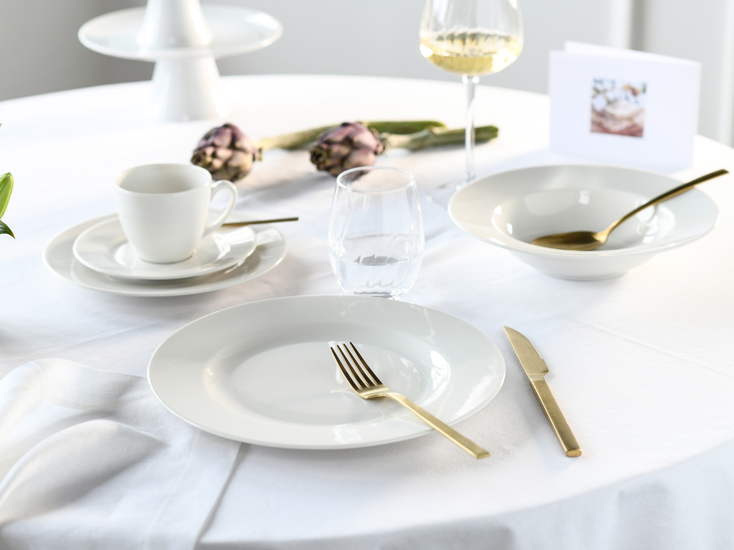 CreaTable Kombiservice »Venice, Service 30-tlg.« Klassische Tischkultur, Zeitlose Eleganz