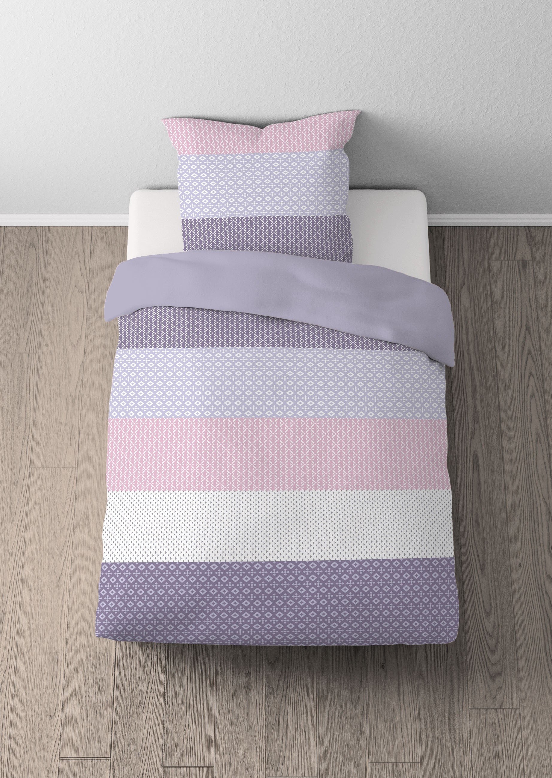 Castell - Markenbettwäsche Wendebettwäsche »0270339« 2 Stk. tlg. Cooling-Ef günstig online kaufen