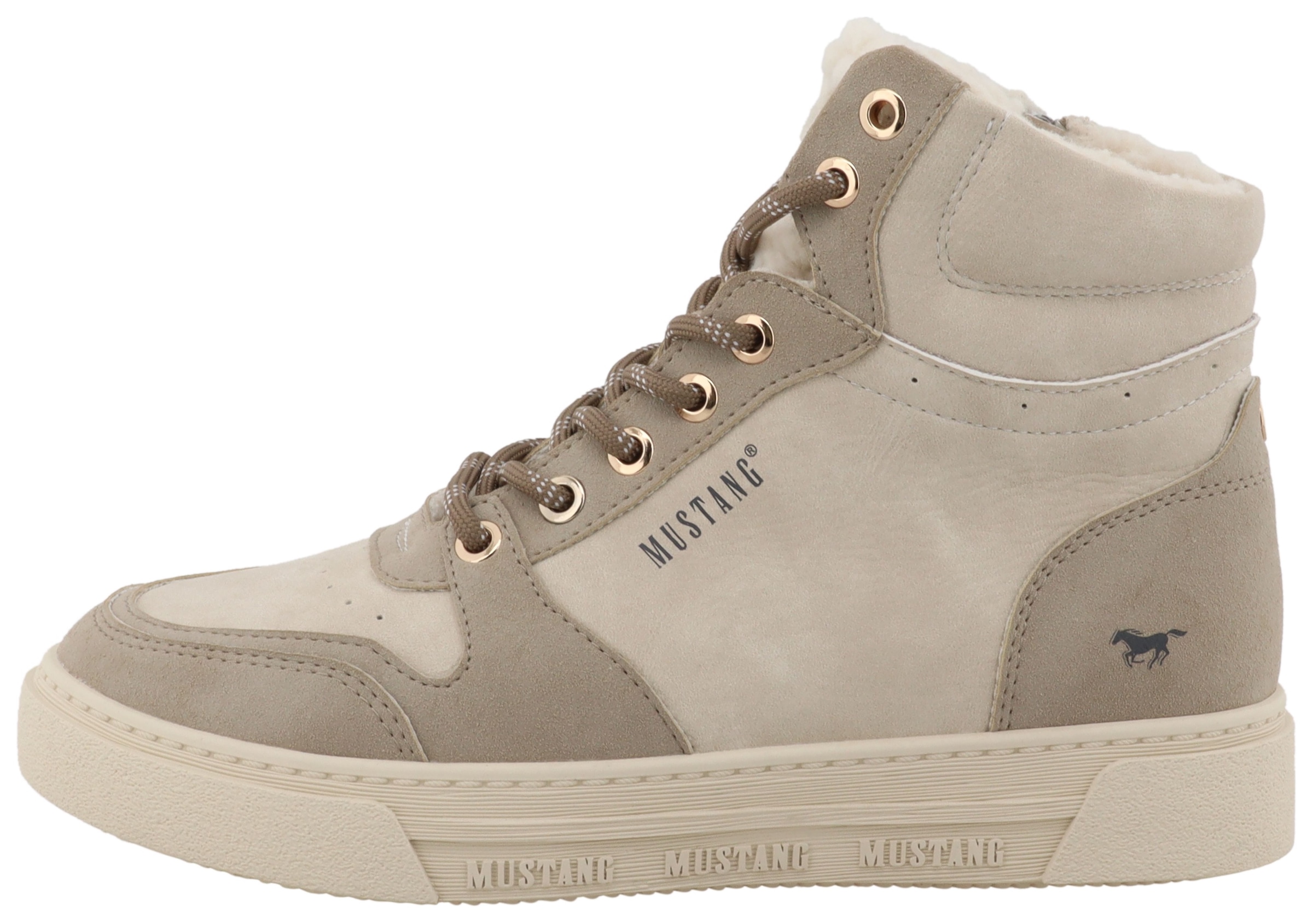 Mustang Shoes Winterboots »Rhonda«  High Top Sneaker, Winterboots mit Warmfutter