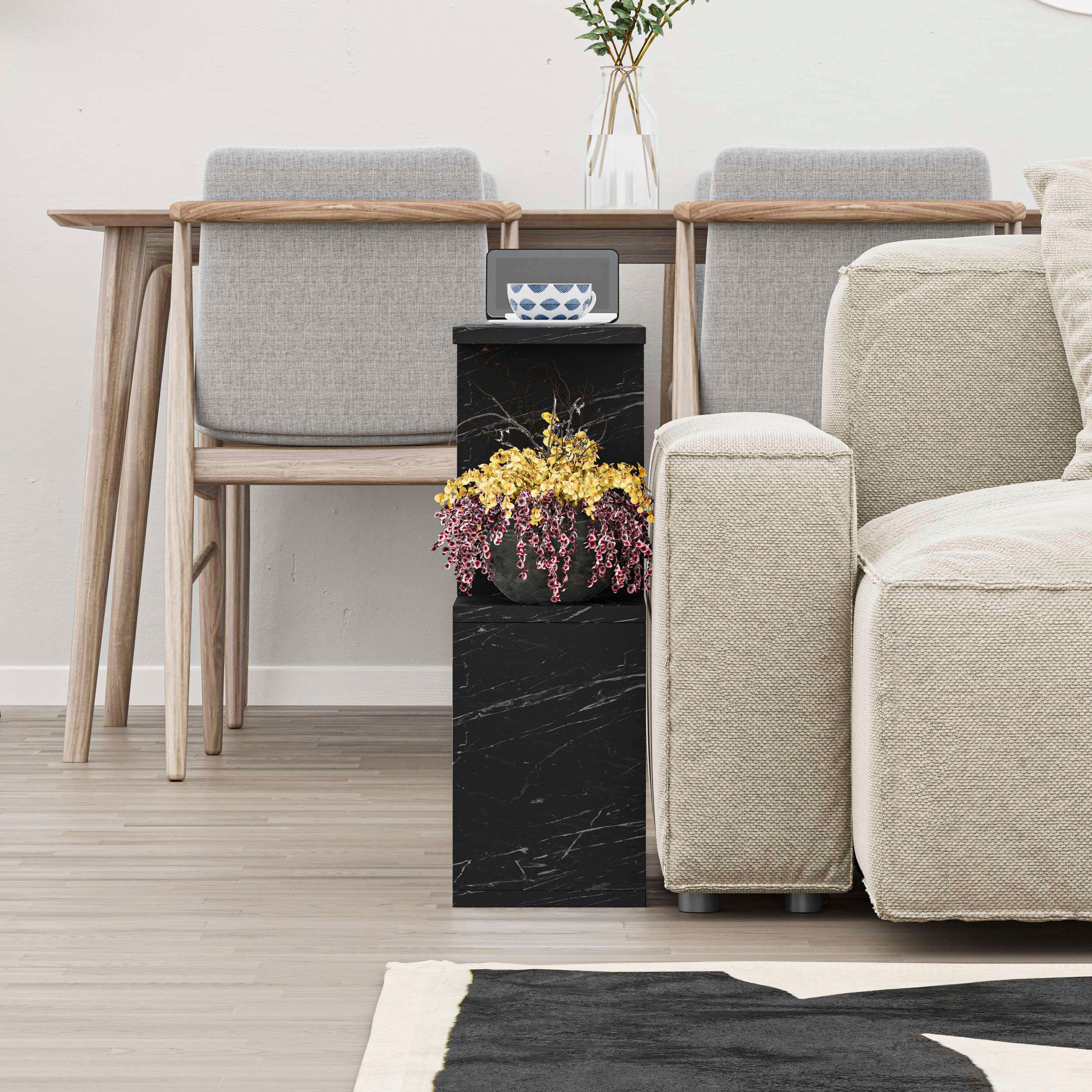 Decortie Beistelltisch »HOMEMANIA BEISTELLTISCH«, (Packung, 1 St.), Leichte Montage, Lagerung, Platzsparend