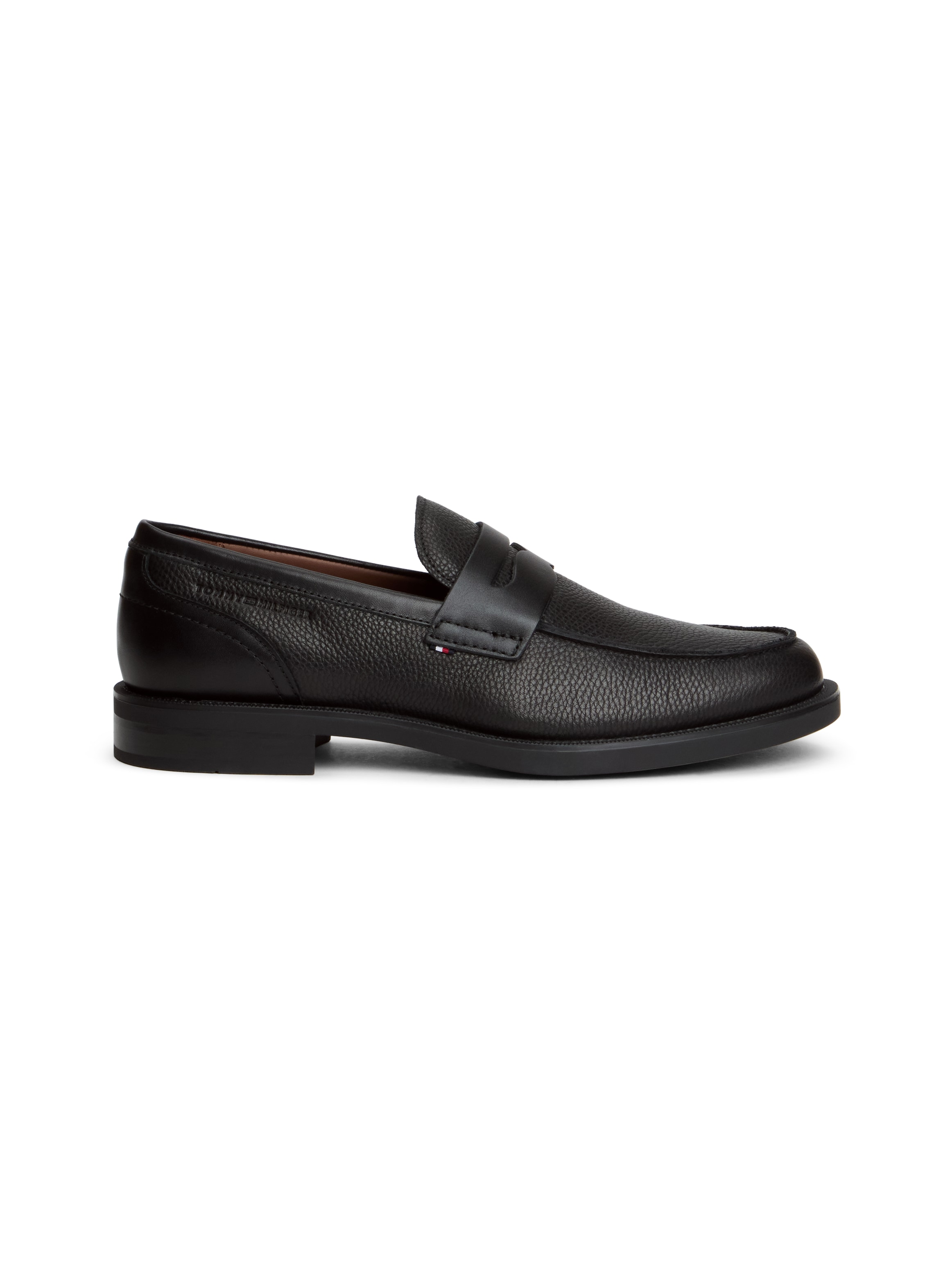 Tommy Hilfiger Slipper »LTH MIX DRESS HILFIGER LOAFER«  Abendschuh mit modischem Zierriegel, schmale Form