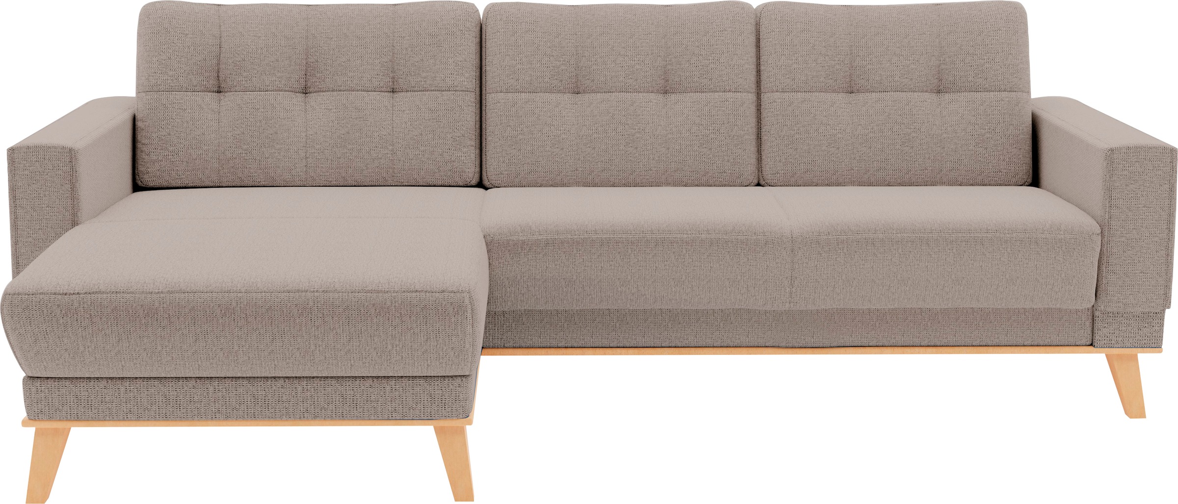 sit&more Ecksofa »Lavida L-Form« wahlweise mit Kippfunktion und Bettkasten günstig online kaufen