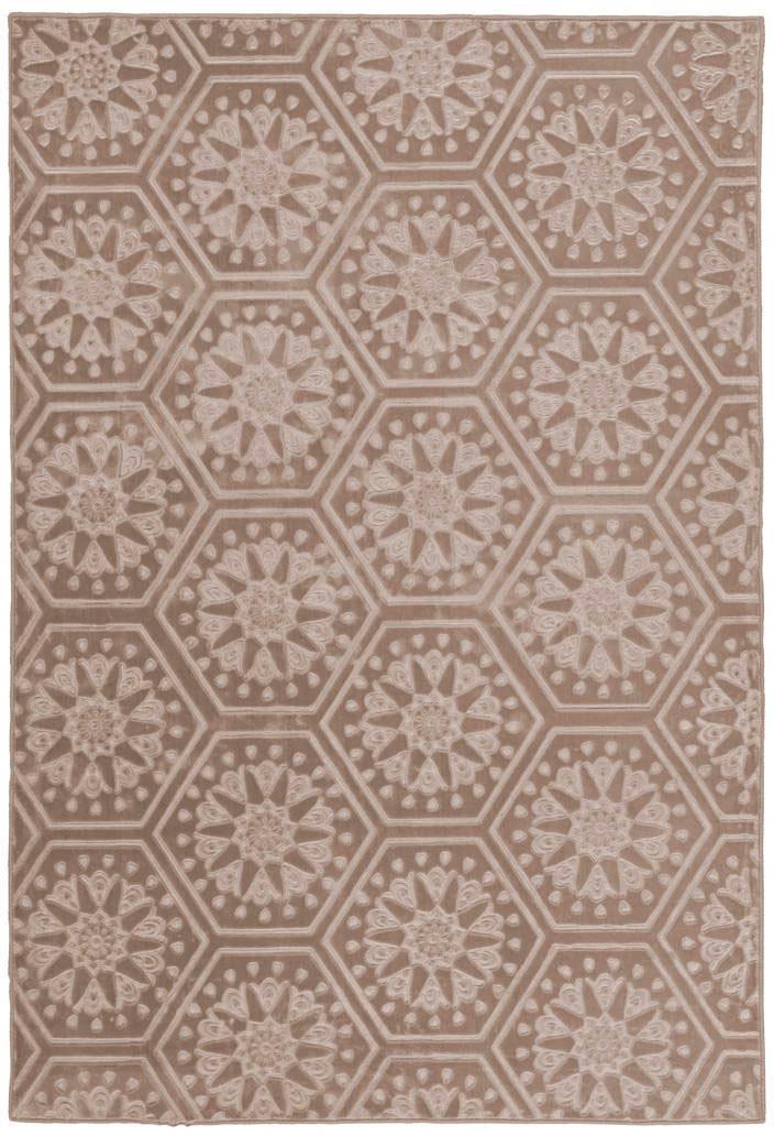 Arte Espina Teppich »Monroe 200« rechteckig 7 mm Höhe besonders weich durch günstig online kaufen