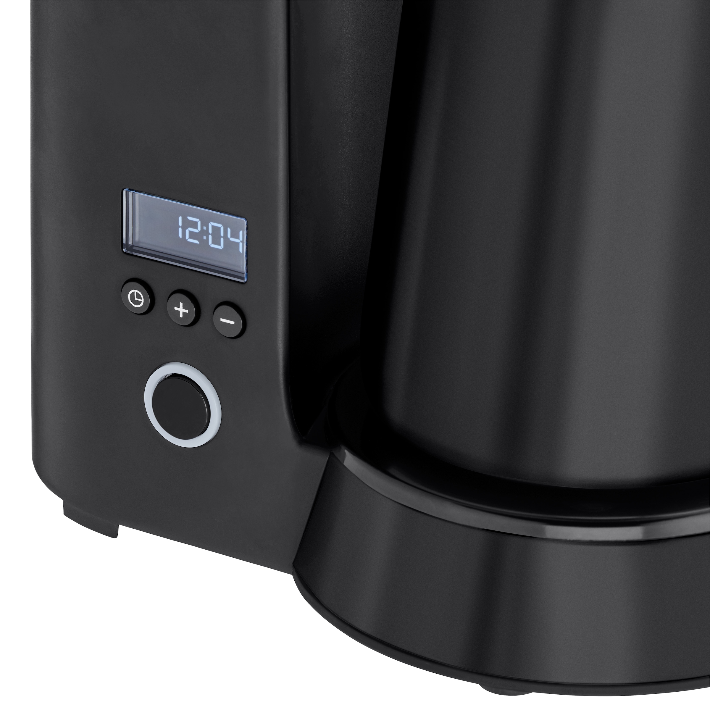 WMF Filterkaffeemaschine »KÜCHENminis®, Aroma Thermo to go Deep Black«, 0,625 l Kaffeekanne, Papierfilter, 1x2, Abschaltautom., Cromargan, inkl. Thermokanne und Thermo-Trinkbecher