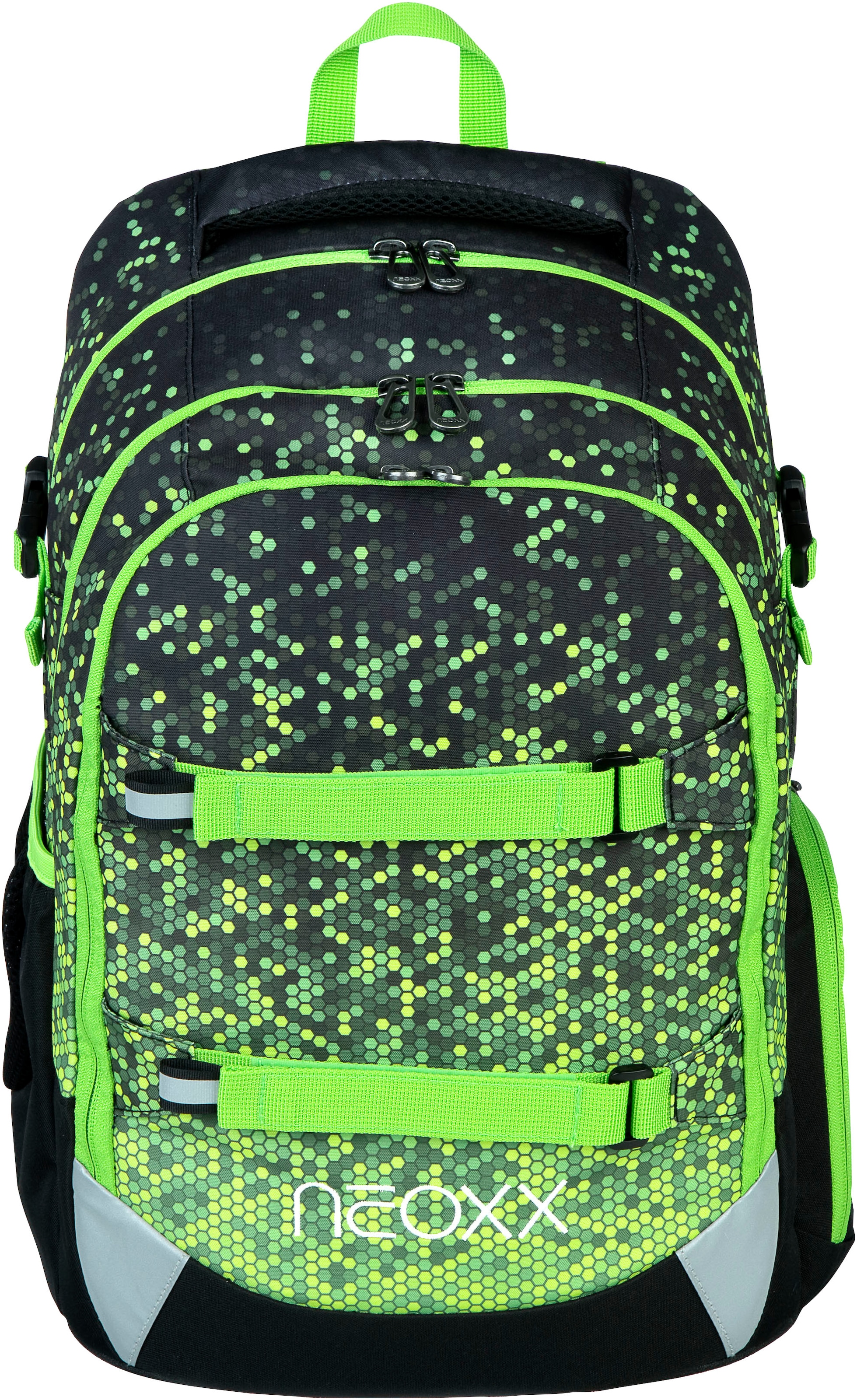 neoxx Schulrucksack »Active Pro, Pixel in my«