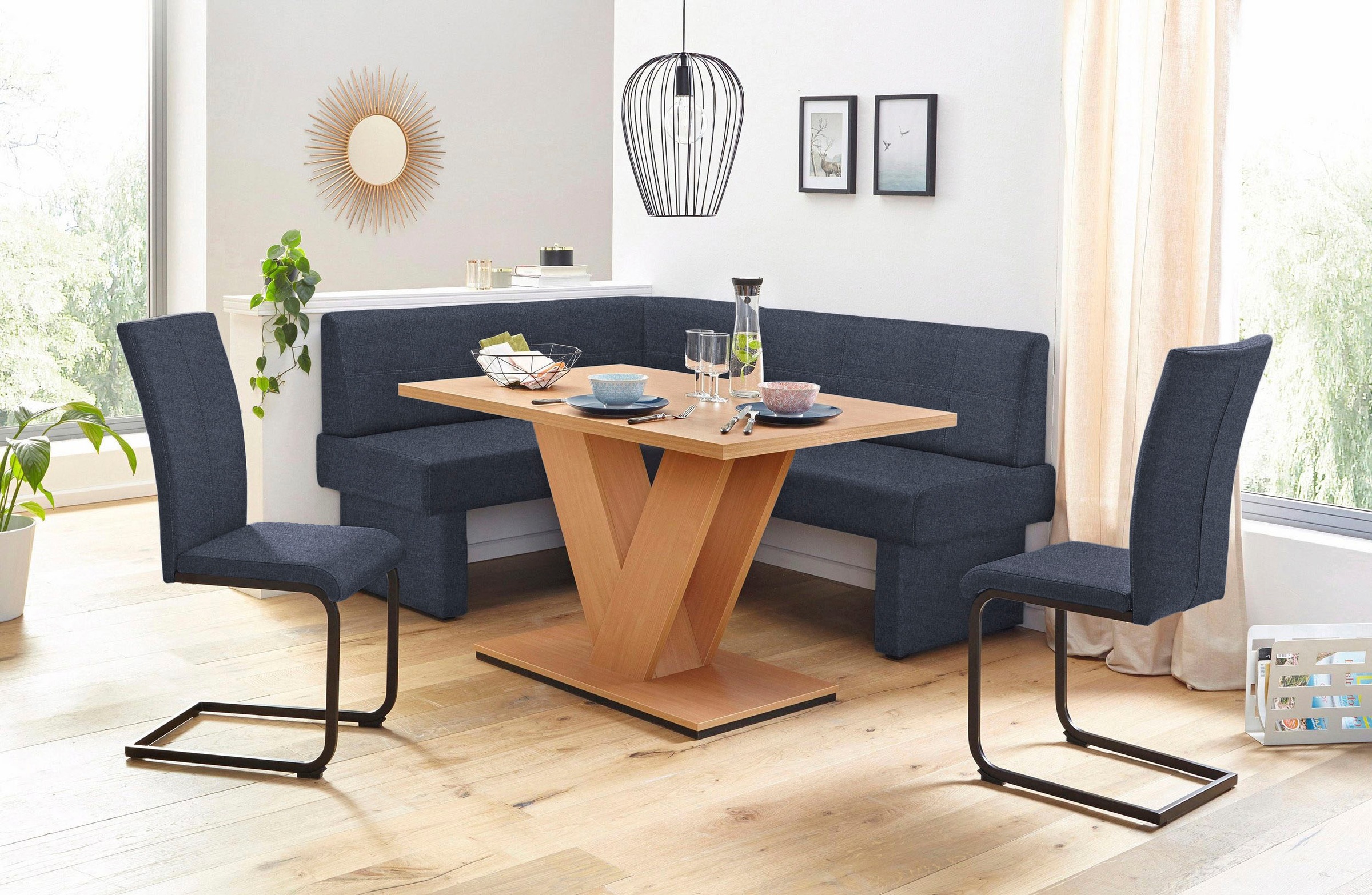 Home affaire "Nils" Sitz und Rücken gepolstert, verschiedene Qualitäten günstig online kaufen