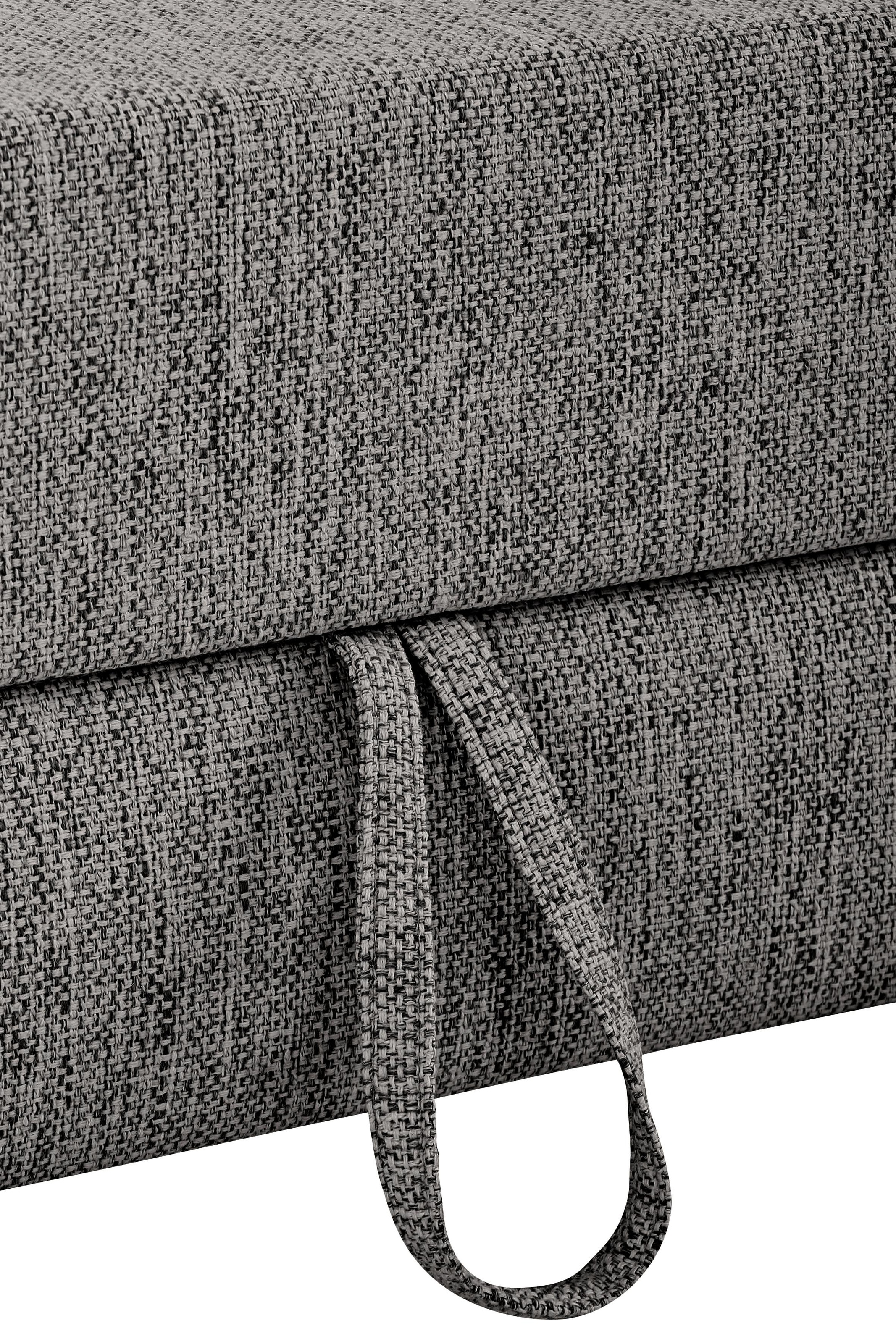 Home affaire Ecksofa »Palmera L-Form«, Federkern, wahlweise mit Bettfunktion und mit/ohne Bettkasten