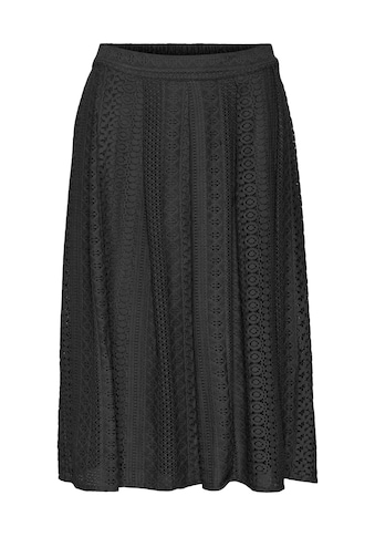 Faltenrock »VMHONEY LACE H/W CALF SKIRT WVN«